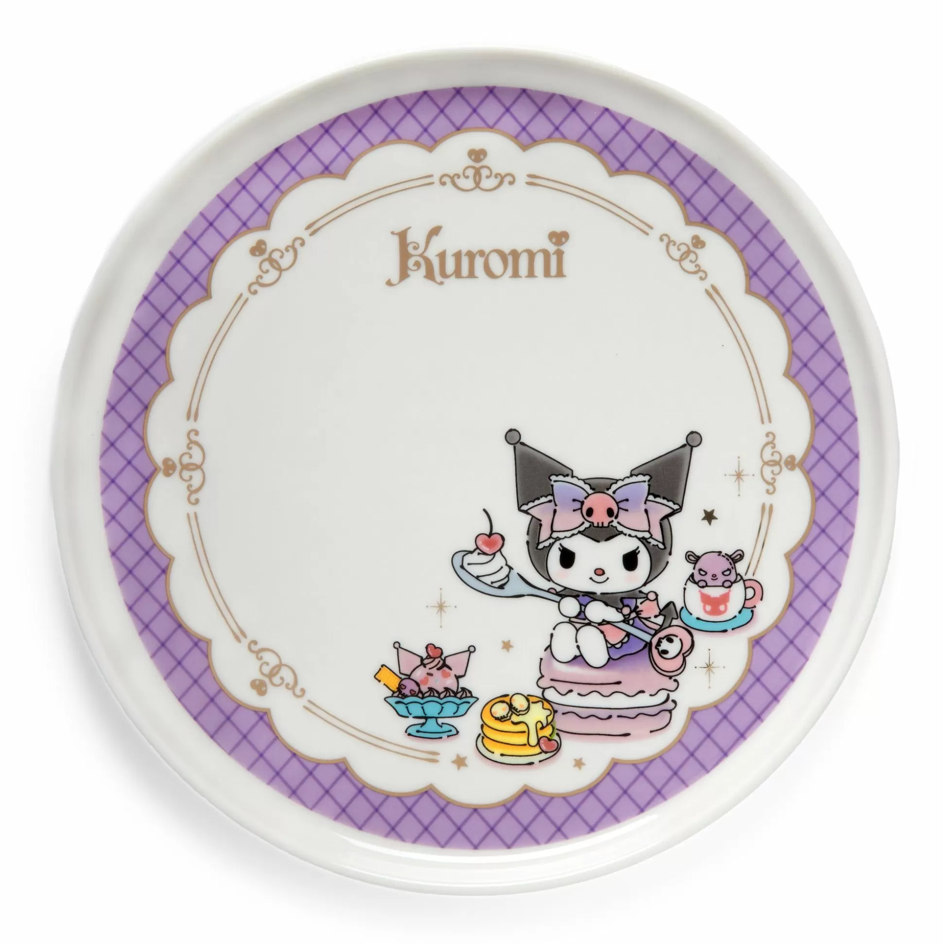 Kuromi Dessert Plate (Cafe Series)^Global Original Store