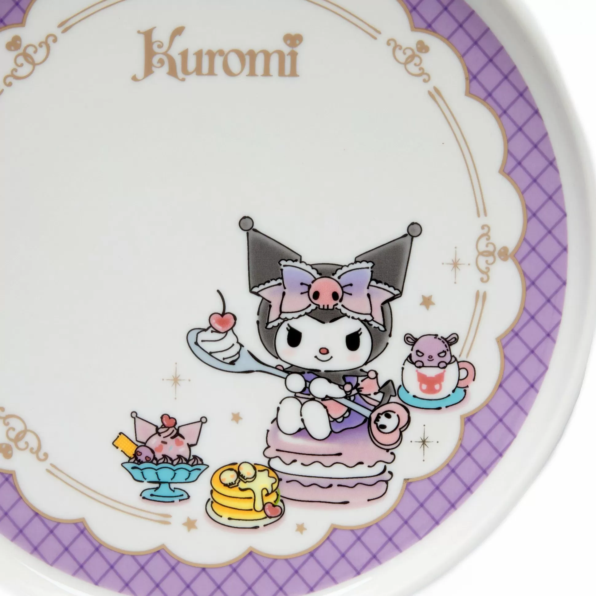 Kuromi Dessert Plate (Cafe Series)^Global Original Store