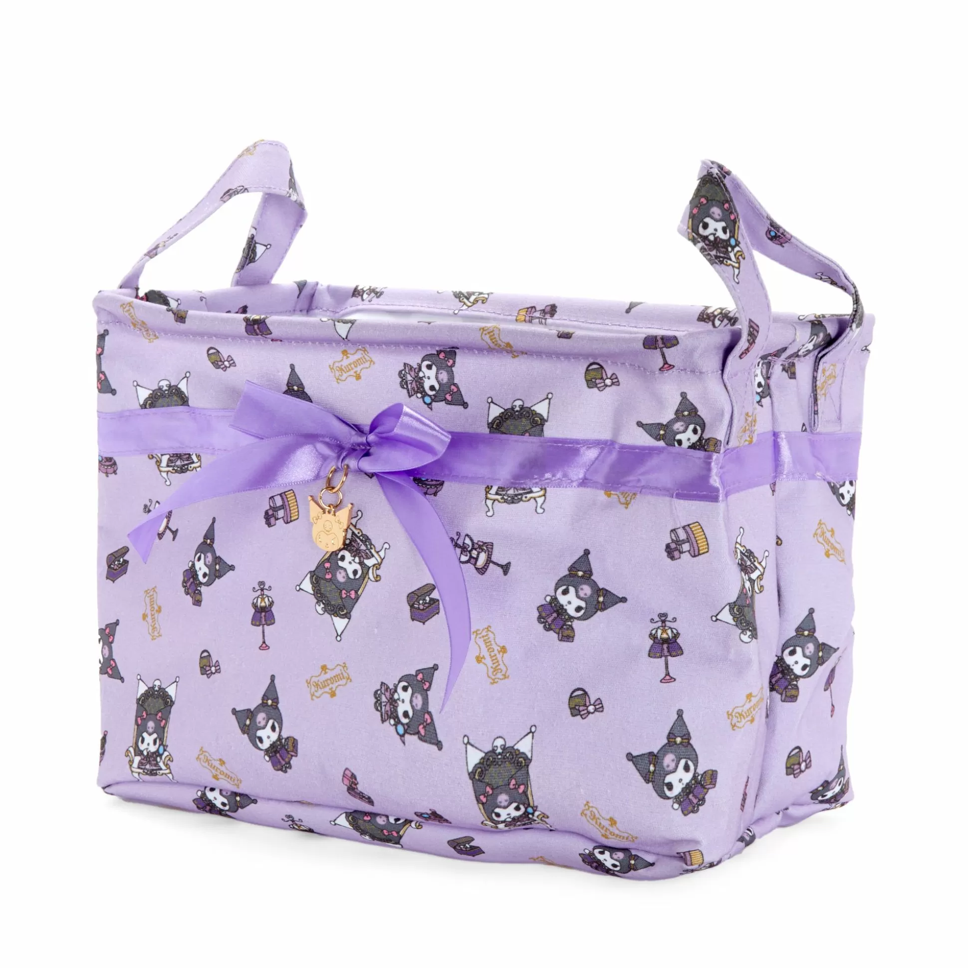 Kuromi Fabric Storage Bin (Royal Princess Series)^Global Original Flash Sale