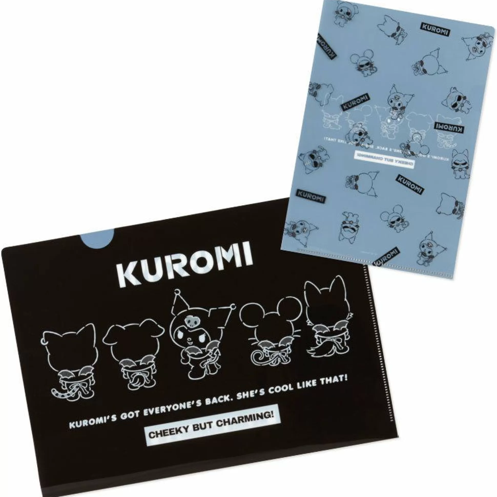 Kuromi File Folder Set (We Are Kuromies 5 Series)^Japan Original Best Sale