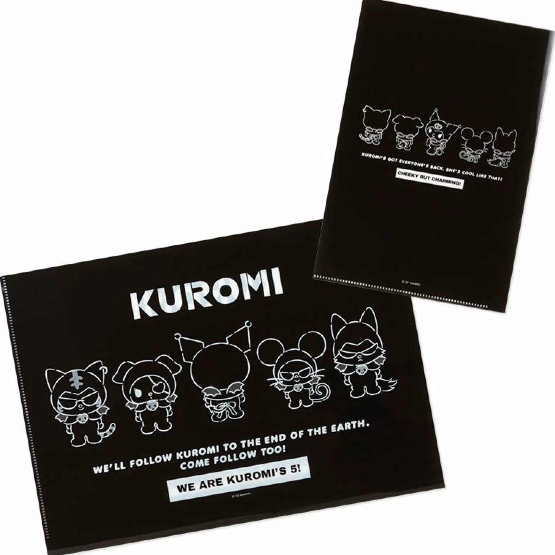 Kuromi File Folder Set (We Are Kuromies 5 Series)^Japan Original Best Sale