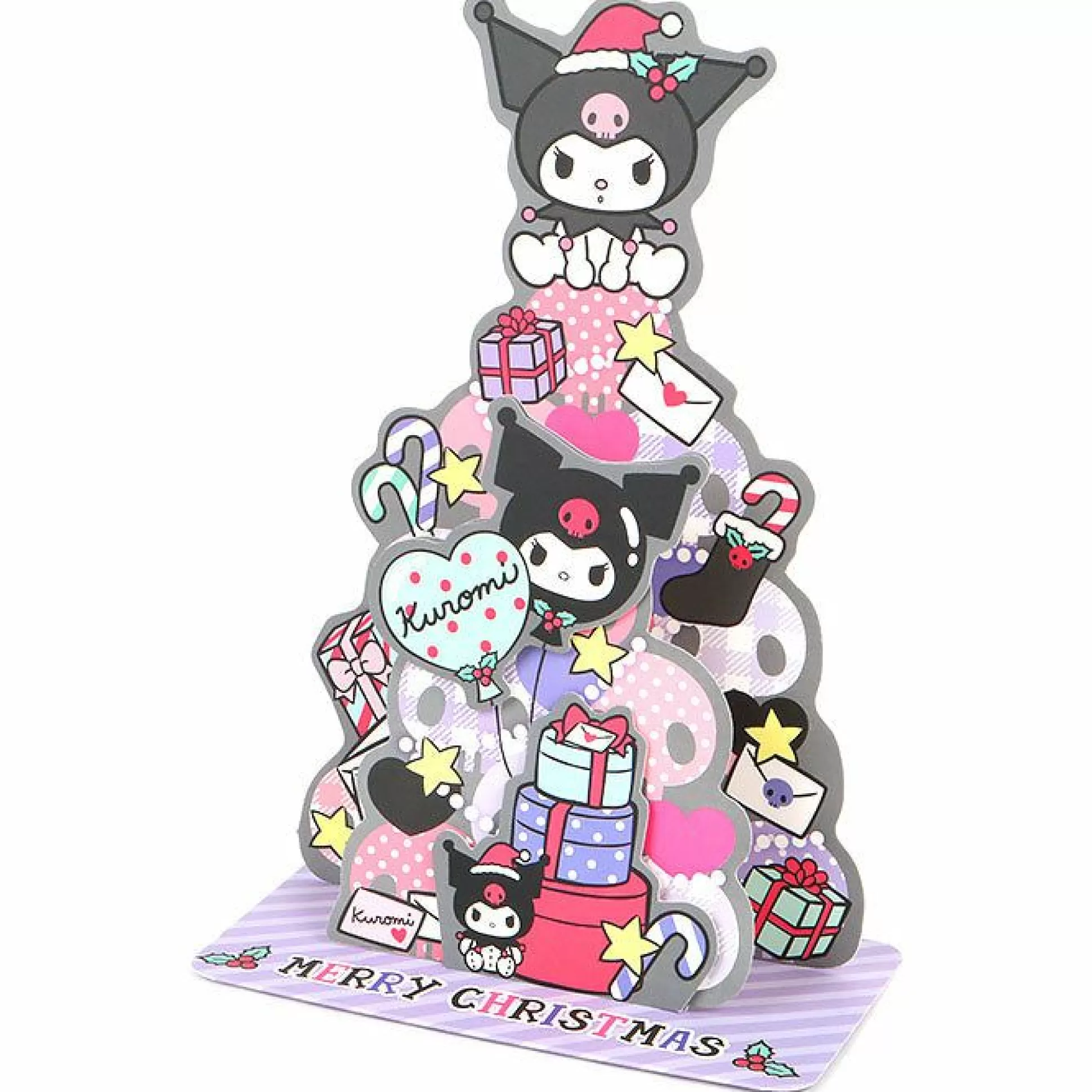 Kuromi Gift Boxes Pop-Up Holiday Card^Global Original Store