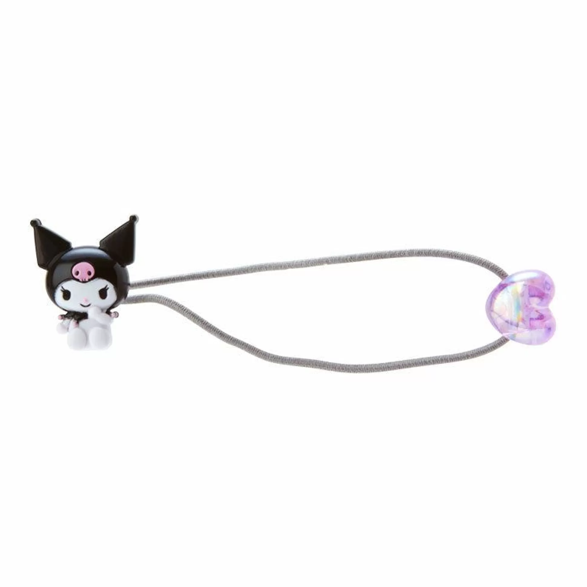 Kuromi Holo Heart Hair Tie^Japan Original Flash Sale