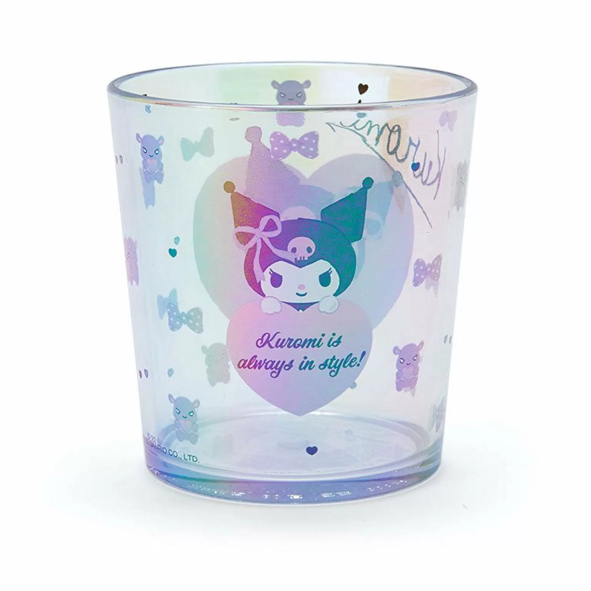 Kuromi Holographic Plastic Cup^Japan Original New