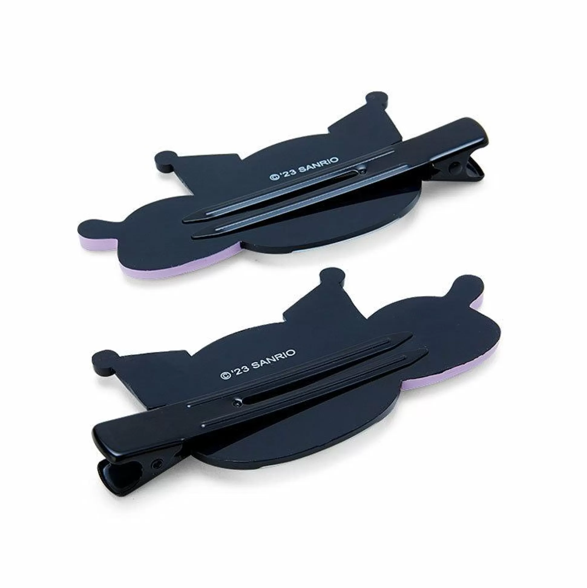 Kuromi Large Hair Clip Duo^Japan Original Clearance