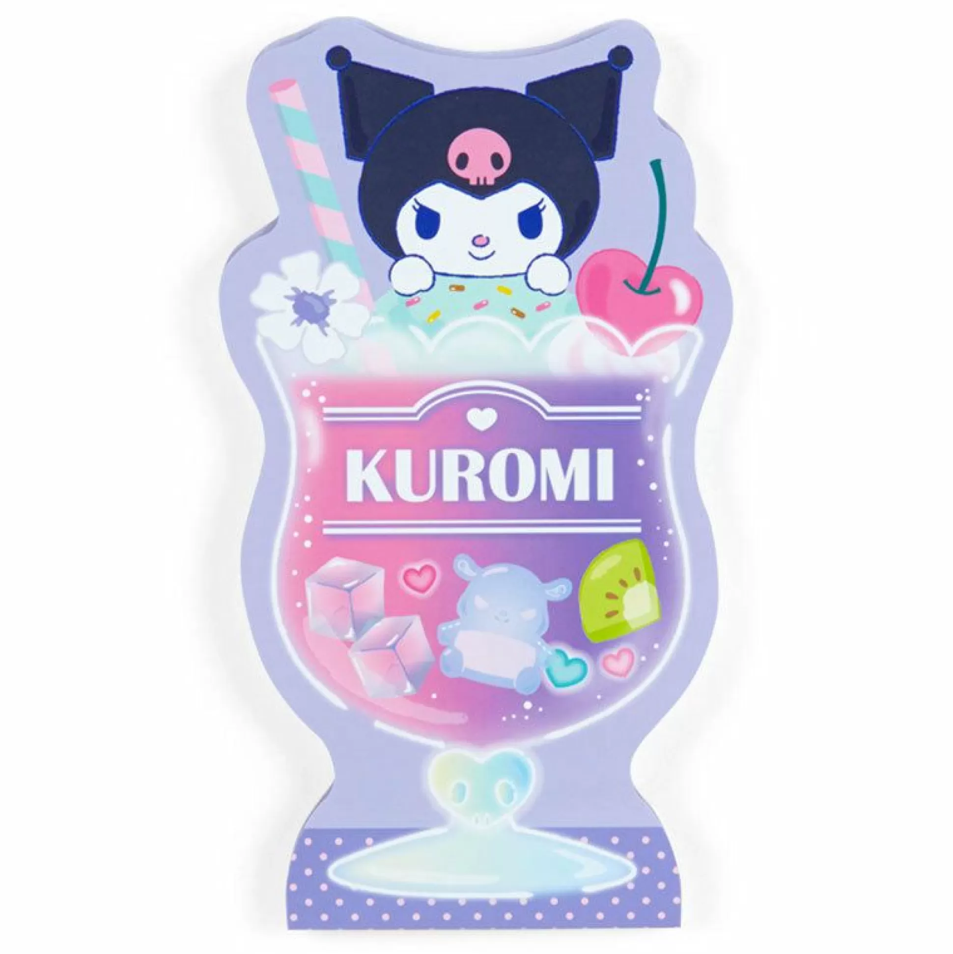 Kuromi Memo Pad (Soda Float Series)^Japan Original Hot