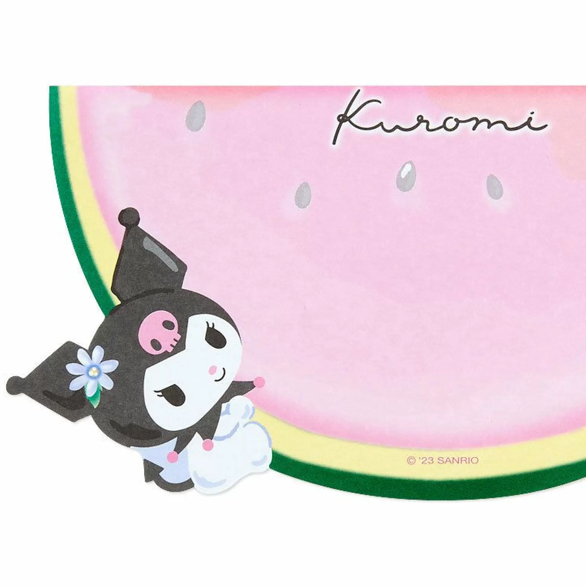 Kuromi Memo Pad (Sweet Slices Series)^Japan Original Cheap