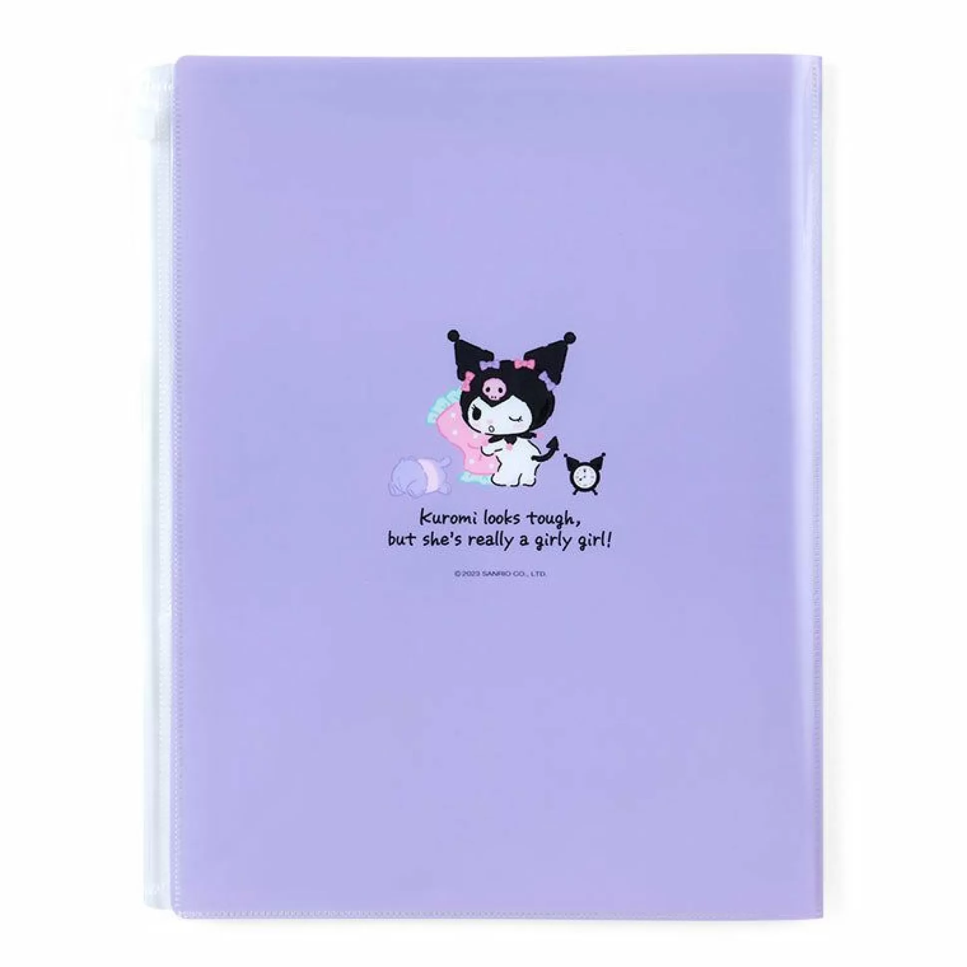 Kuromi Multi-Pocket File Folder^Japan Original Shop