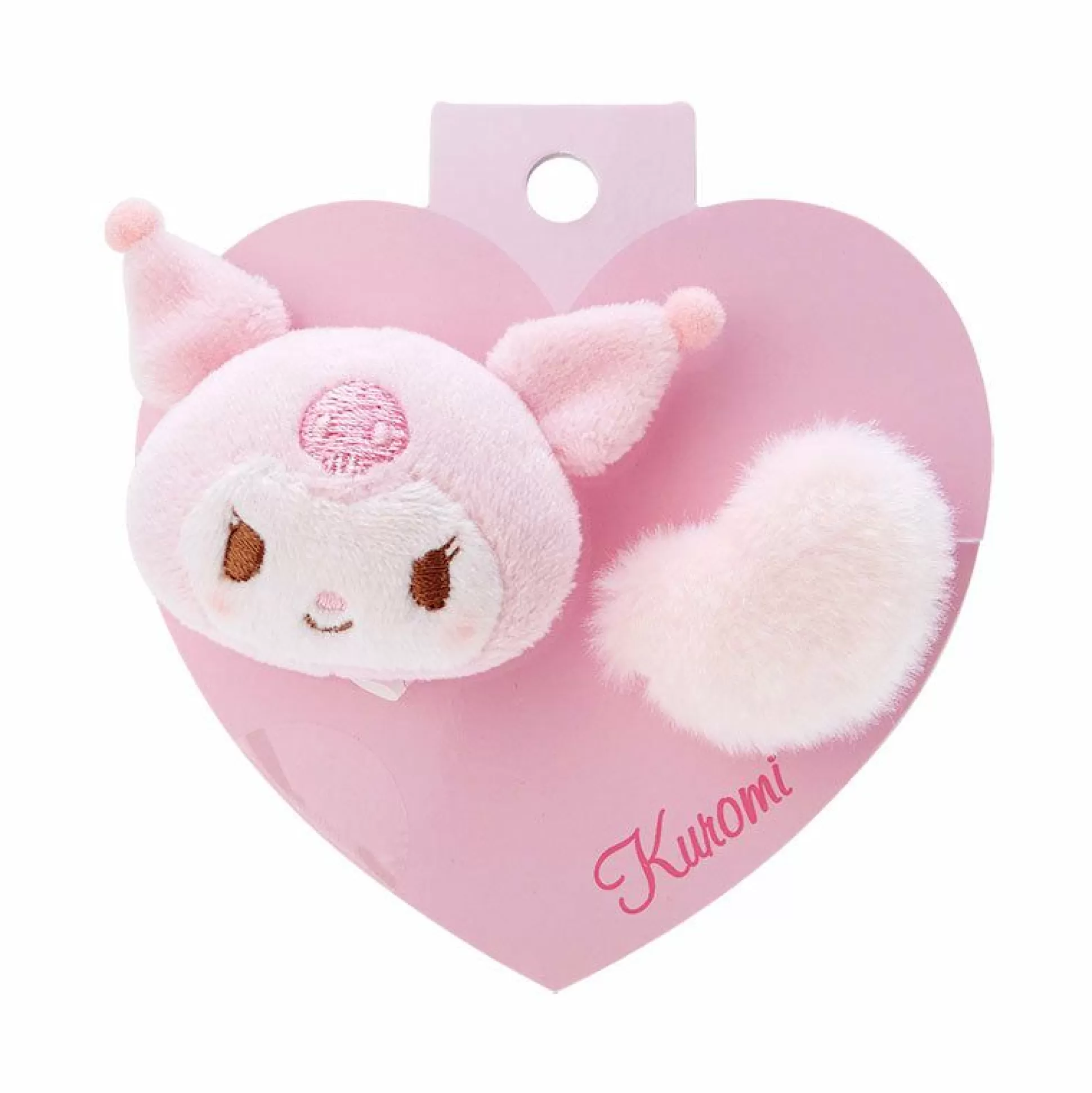 Kuromi Plush Hair Tie (Sakura Series)^Japan Original Clearance