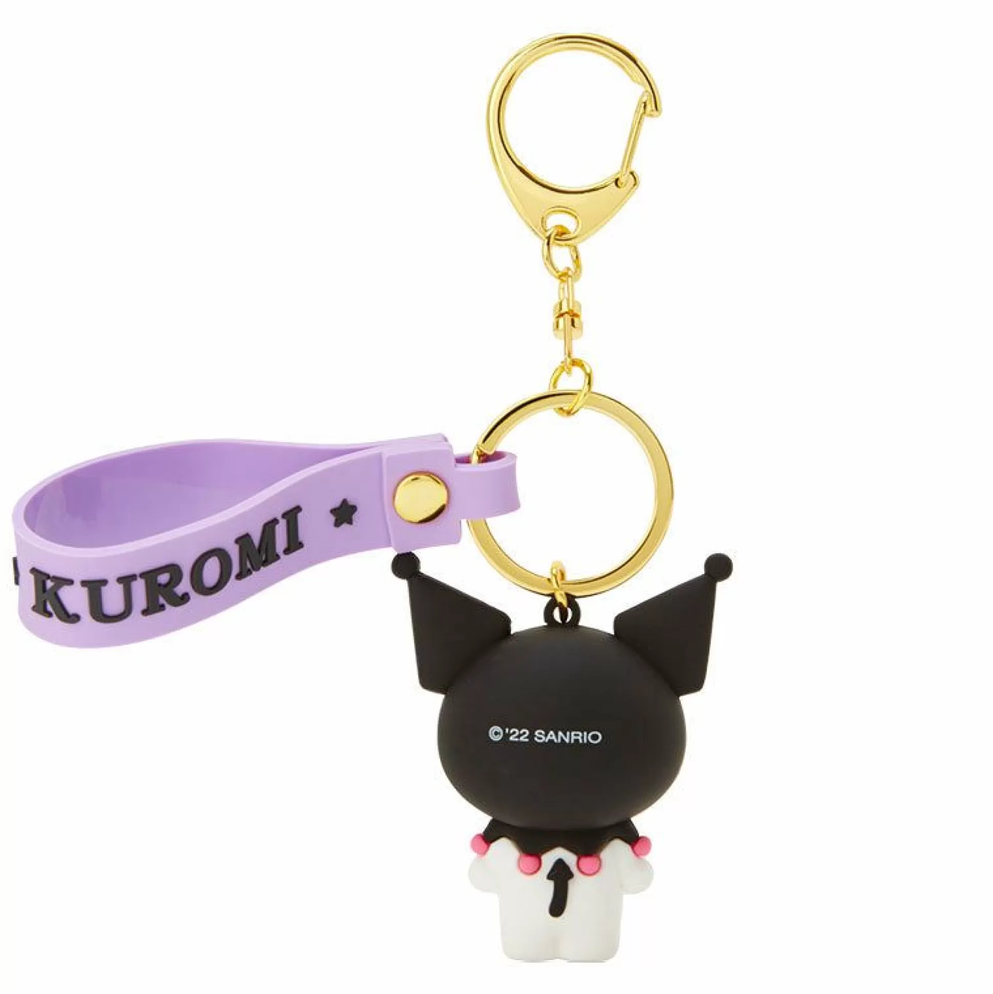 Kuromi Signature Keychain^Japan Original Clearance