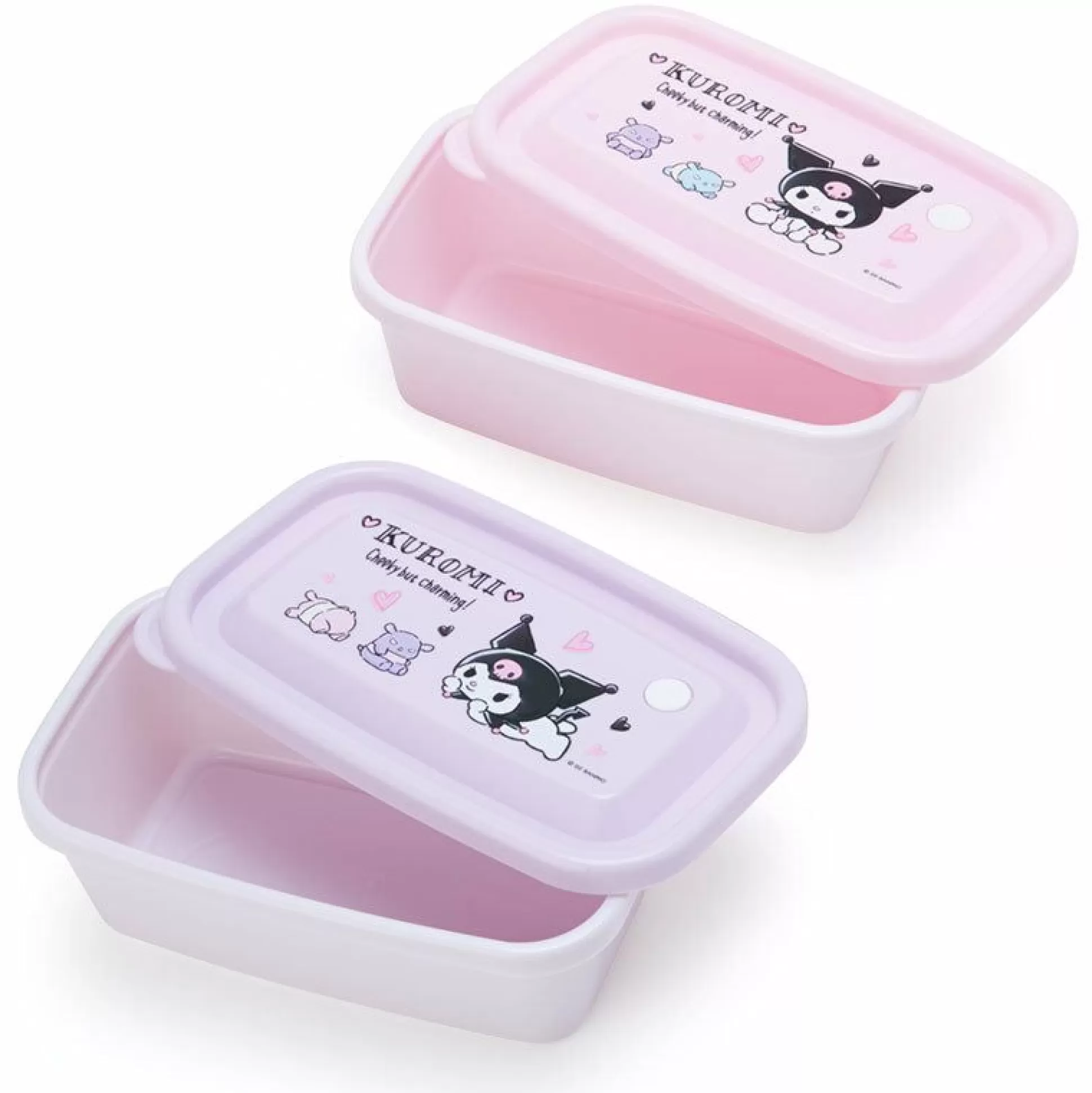 Kuromi Storage Containers (Set Of 2)^Japan Original Discount