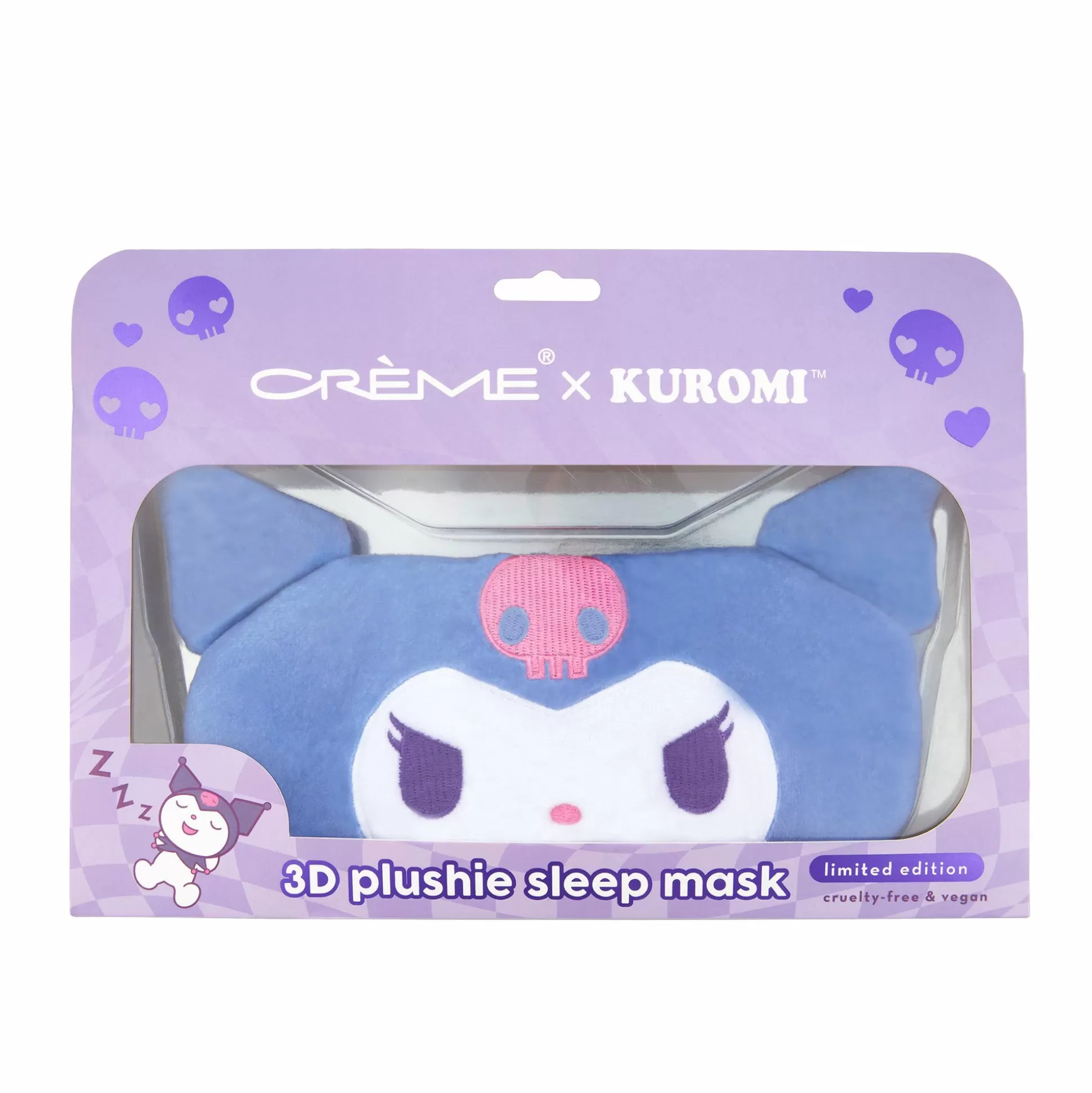 Kuromi X The Cr Me Shop 3D Plushie Sleep Mask^The Crème Shop Clearance