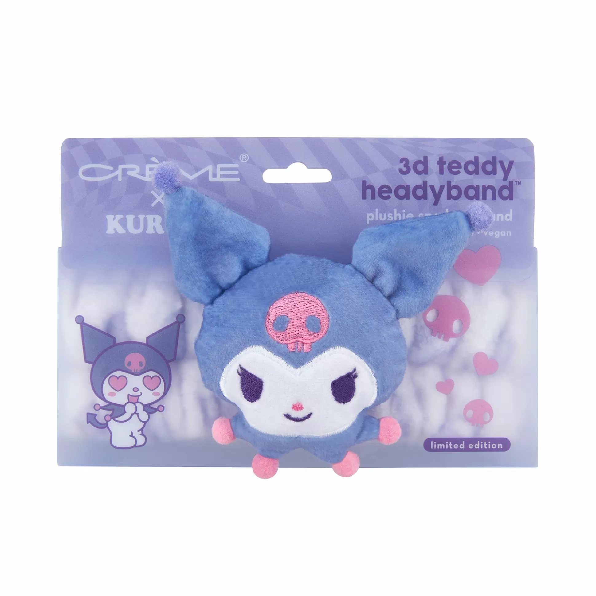 Kuromi X The Cr Me Shop 3D Teddy Headyband^The Crème Shop Shop