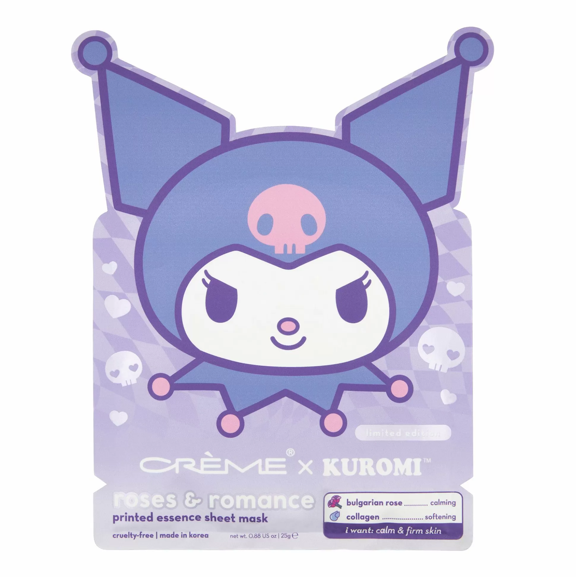 Kuromi X The Cr Me Shop Roses & Romance Printed Essence Sheet Mask^The Crème Shop Cheap