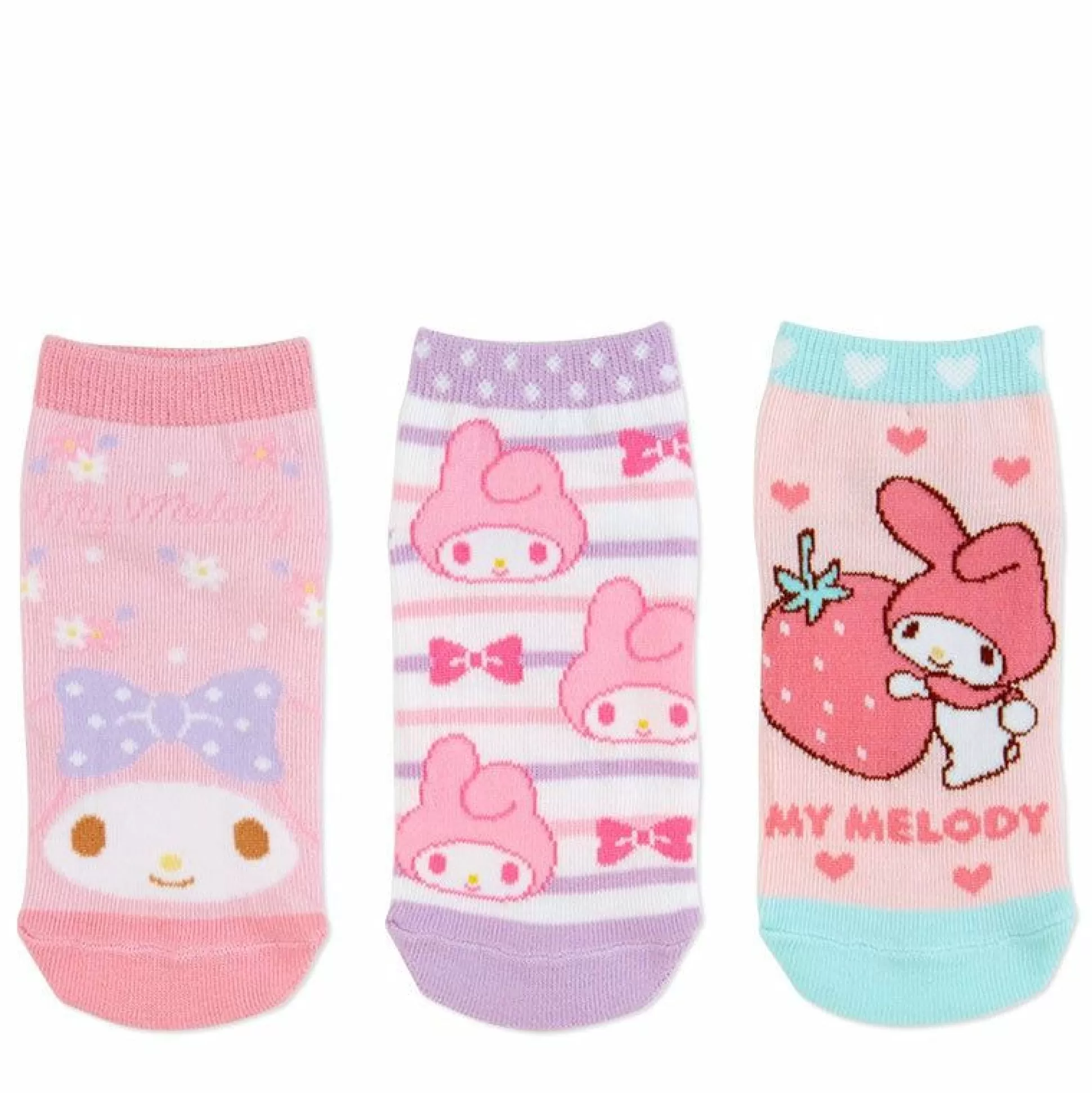 My Melody 3-Pair Kids Sock Set^Japan Original Cheap