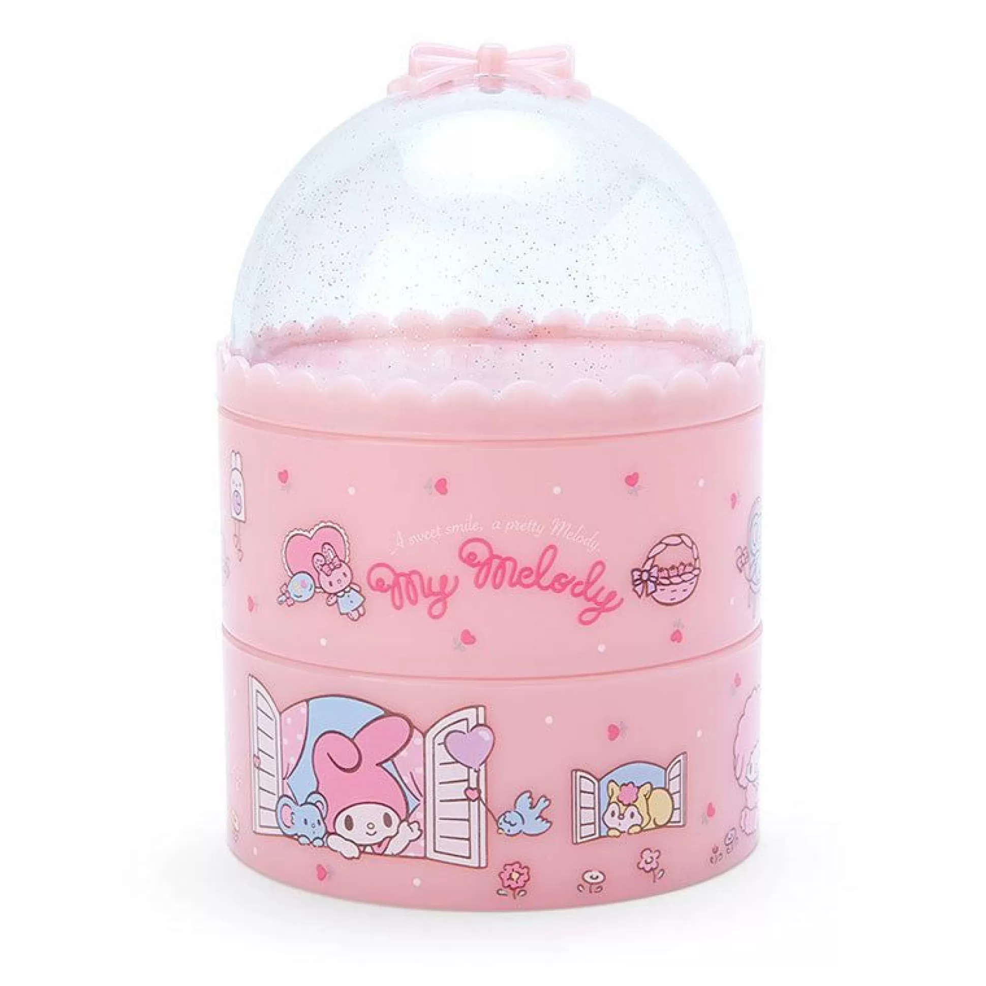 My Melody 3-Tier Accessory Case^Japan Original New