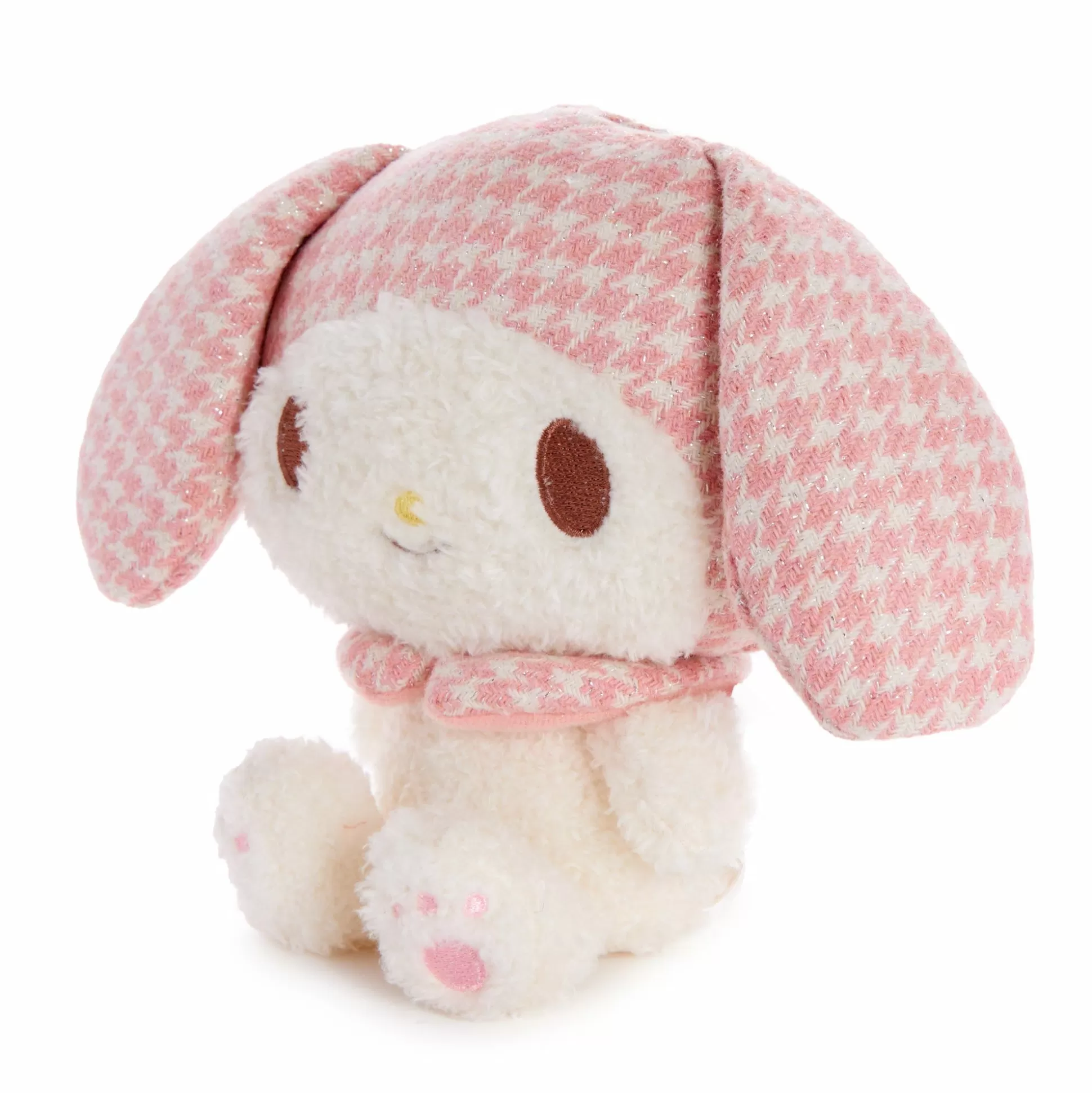 My Melody 7" Plush (Sweet Houndstooth Series)^NAKAJIMA CORPORATION Hot