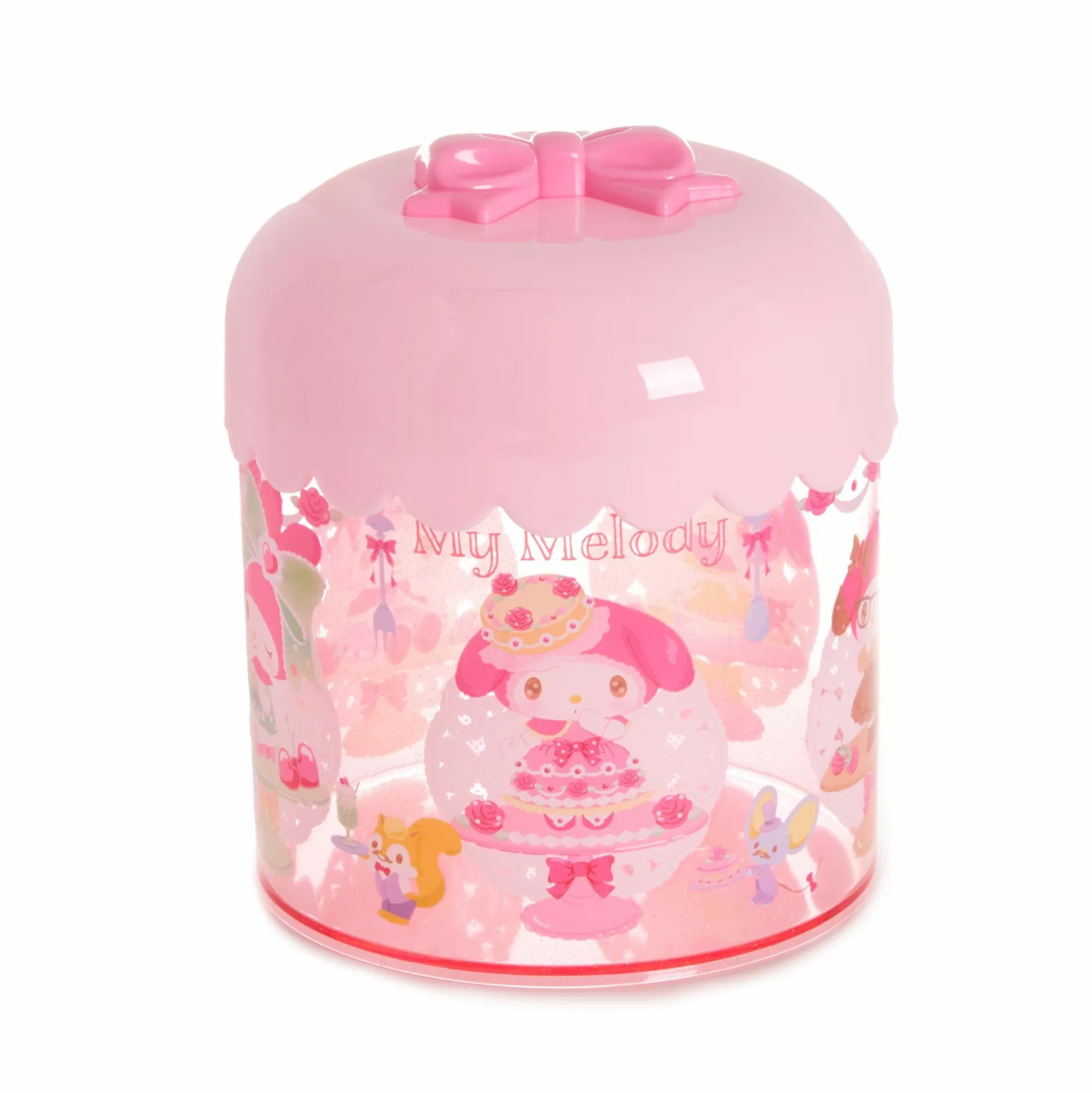 My Melody Clear Canister (Sweet Lookbook Series)^Japan Original Clearance