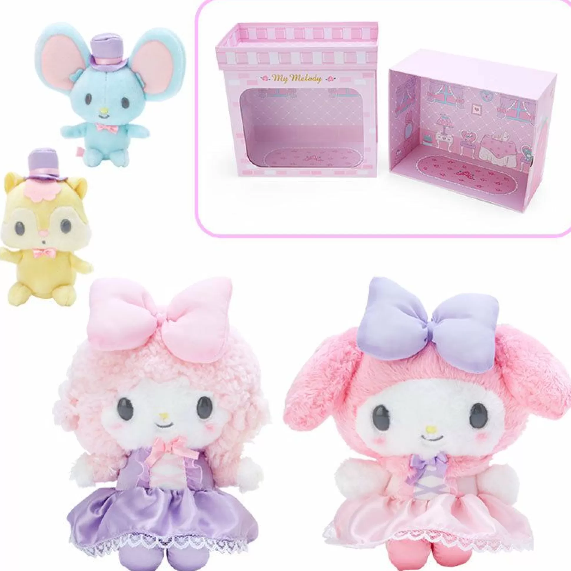 My Melody Deluxe Dress-Up Doll (Set Of 4)^Japan Original Best