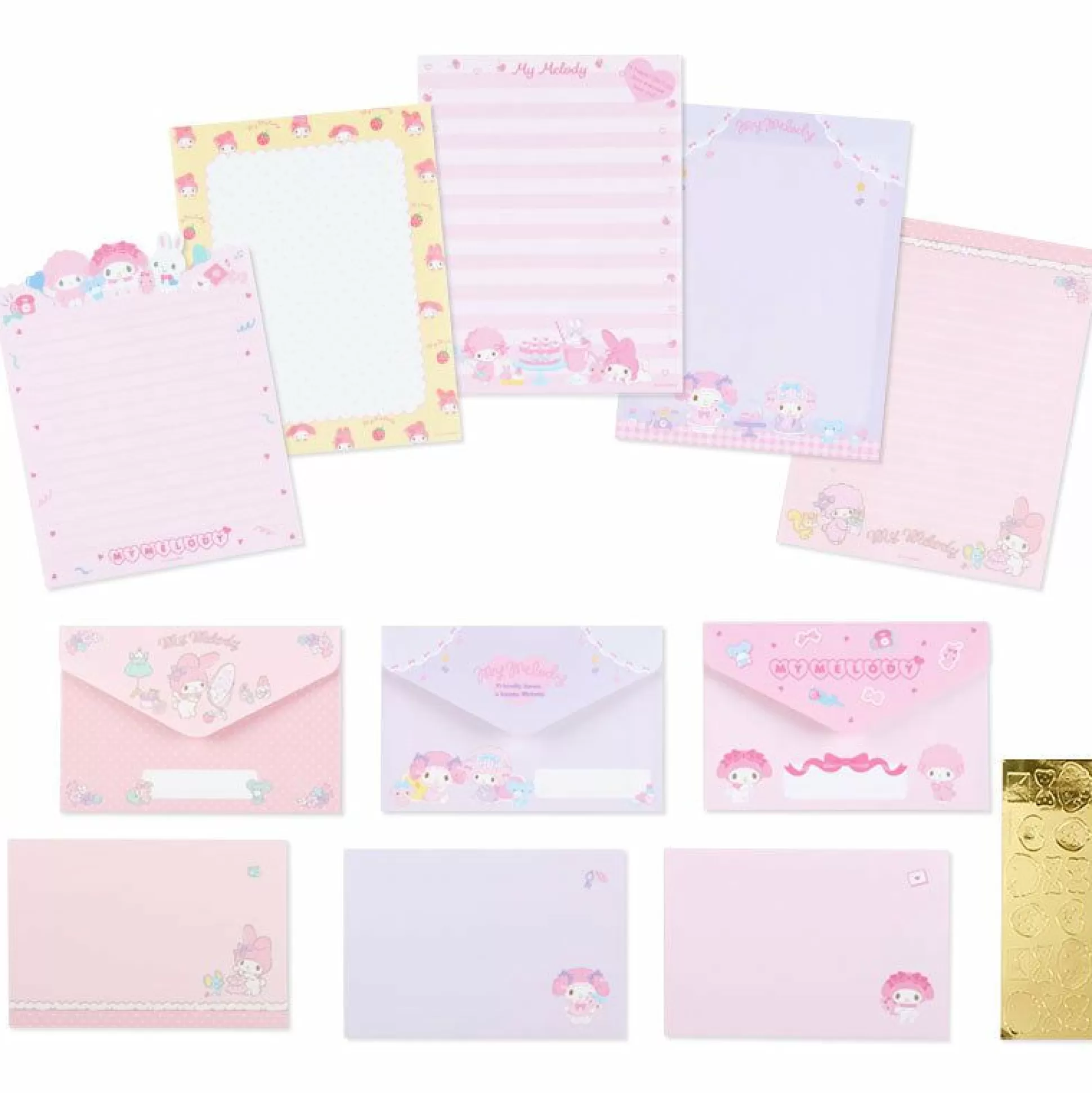 My Melody Deluxe Letter Set^Japan Original Best Sale