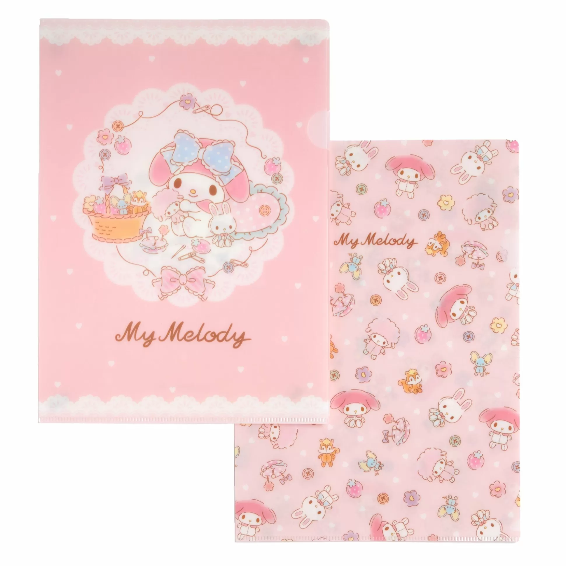 My Melody File Folder Set (Stitch And Lace Series)^Global Original Store