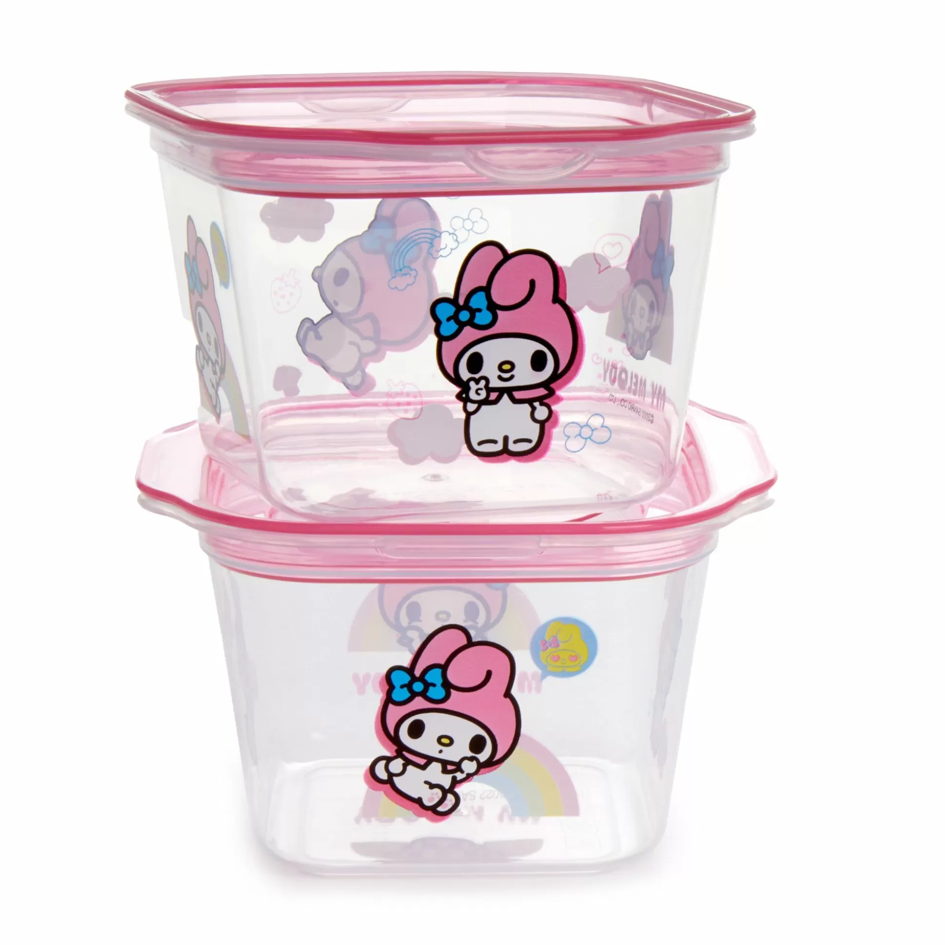 My Melody Food Storage Containers (Set Of 2)^Global Original New