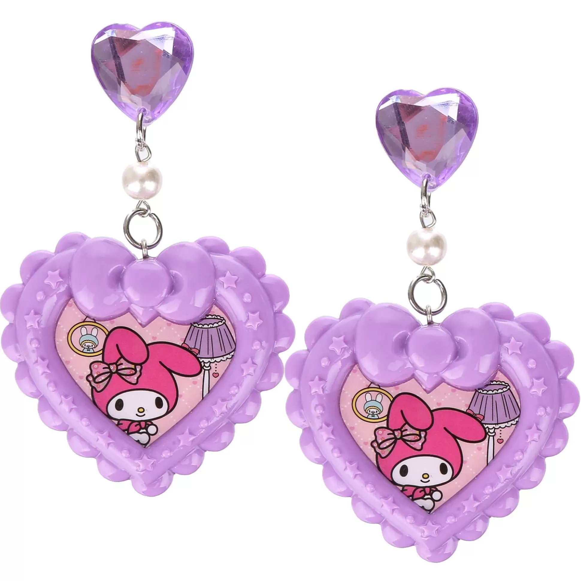 My Melody Heart Earrings^Irregular Choice Shop