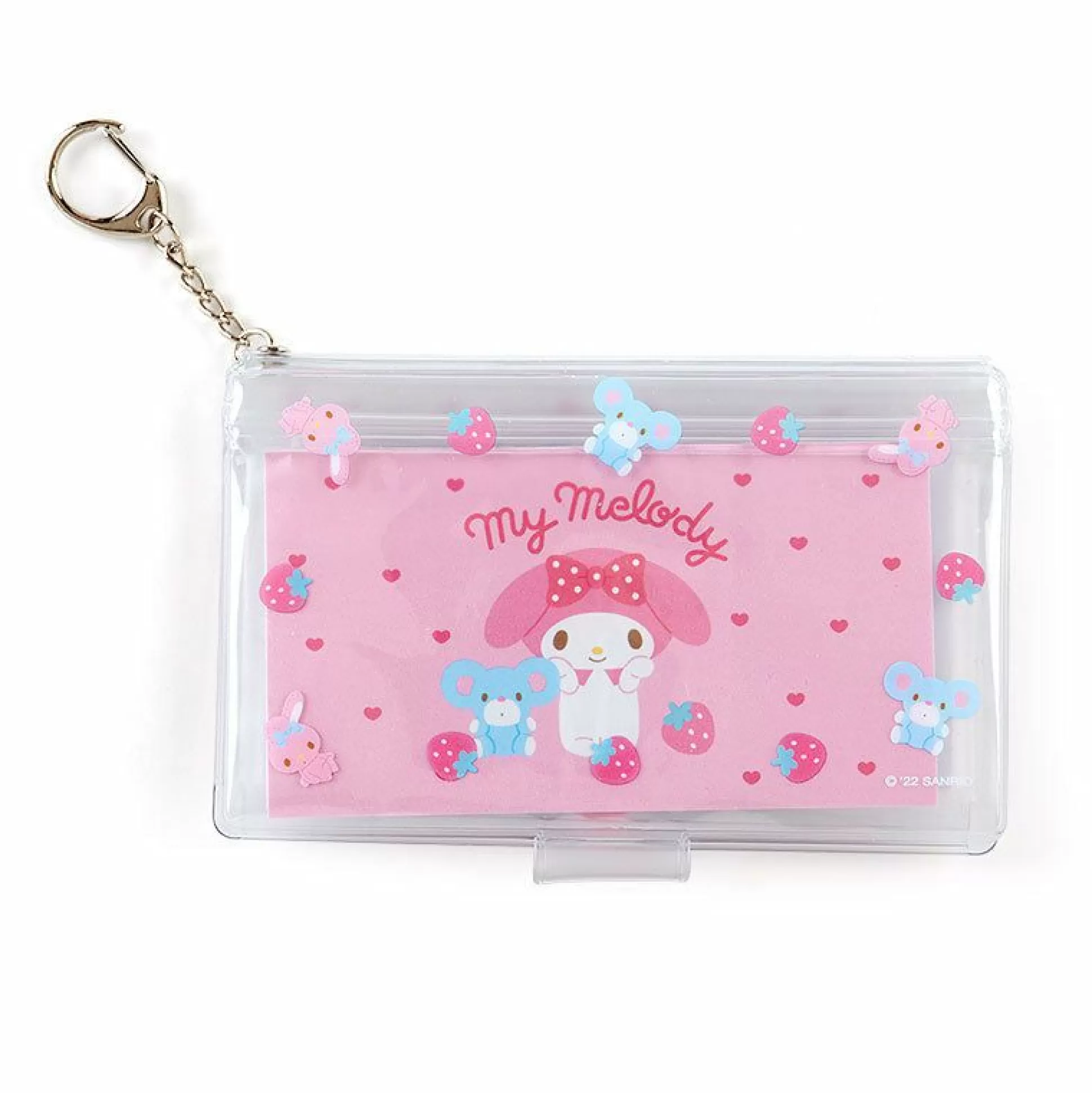 My Melody Memo Pad With Keychain Case^Japan Original Outlet