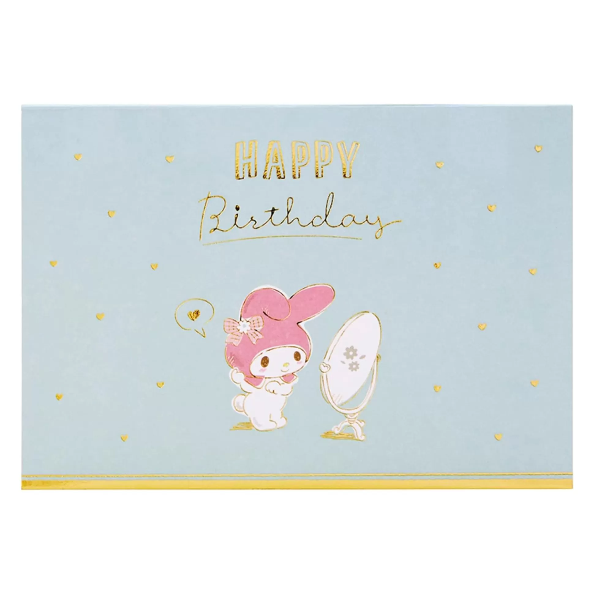 My Melody Pop-Up Birthday Greeting Card^Japan Original Best