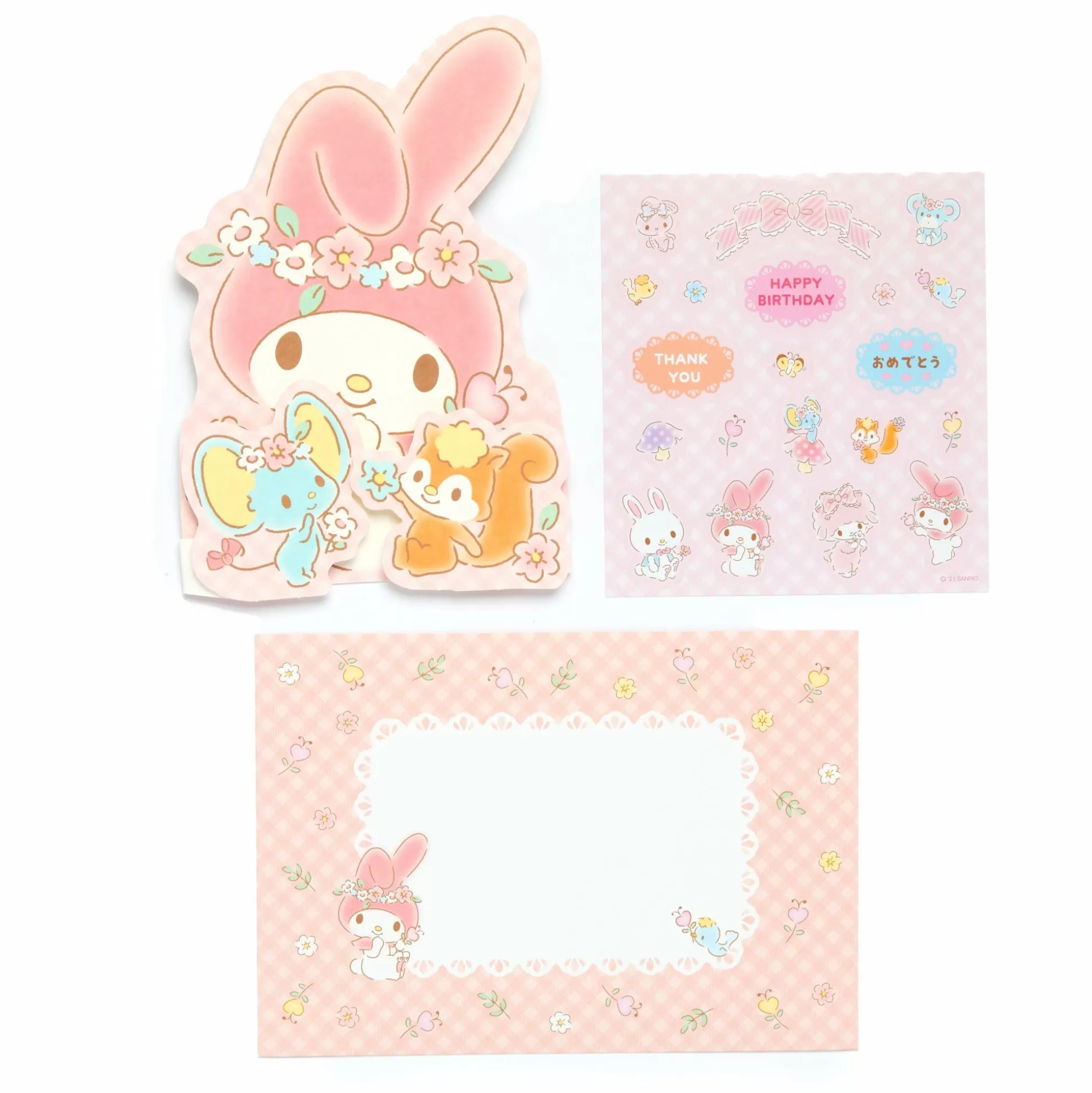 My Melody Stickers And Greeting Card^Japan Original Cheap