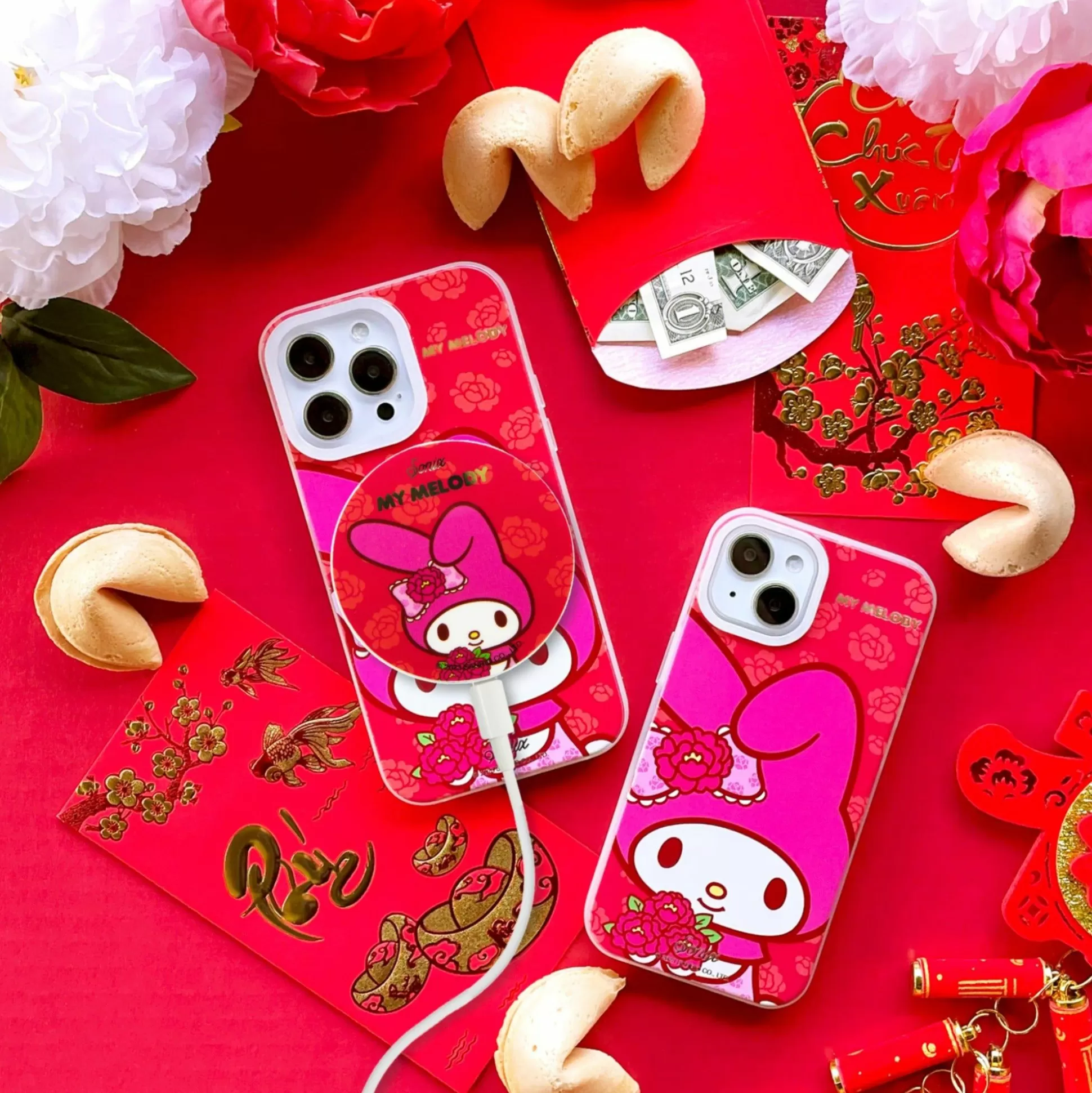 My Melody X Sonix Pretty Peony Maglink ?Charger^BySonix Inc. Best Sale