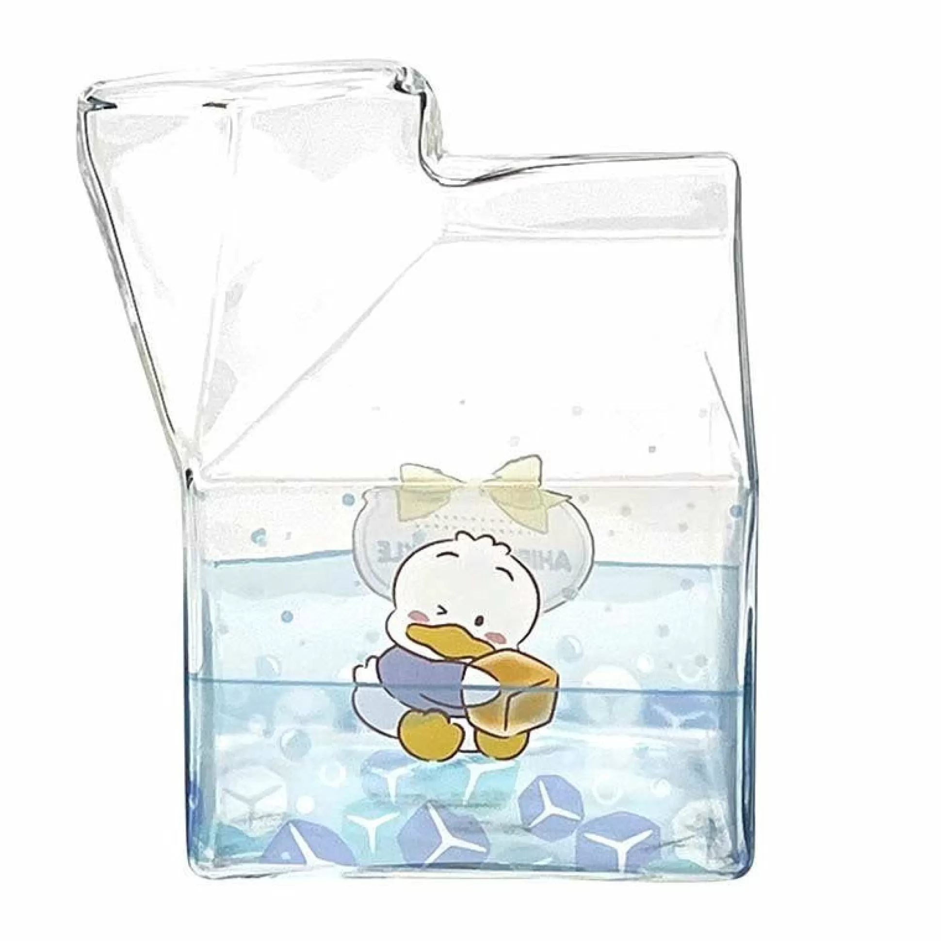 Pekkle Kawaii Glass Milk Carton Cup^Global Original Flash Sale