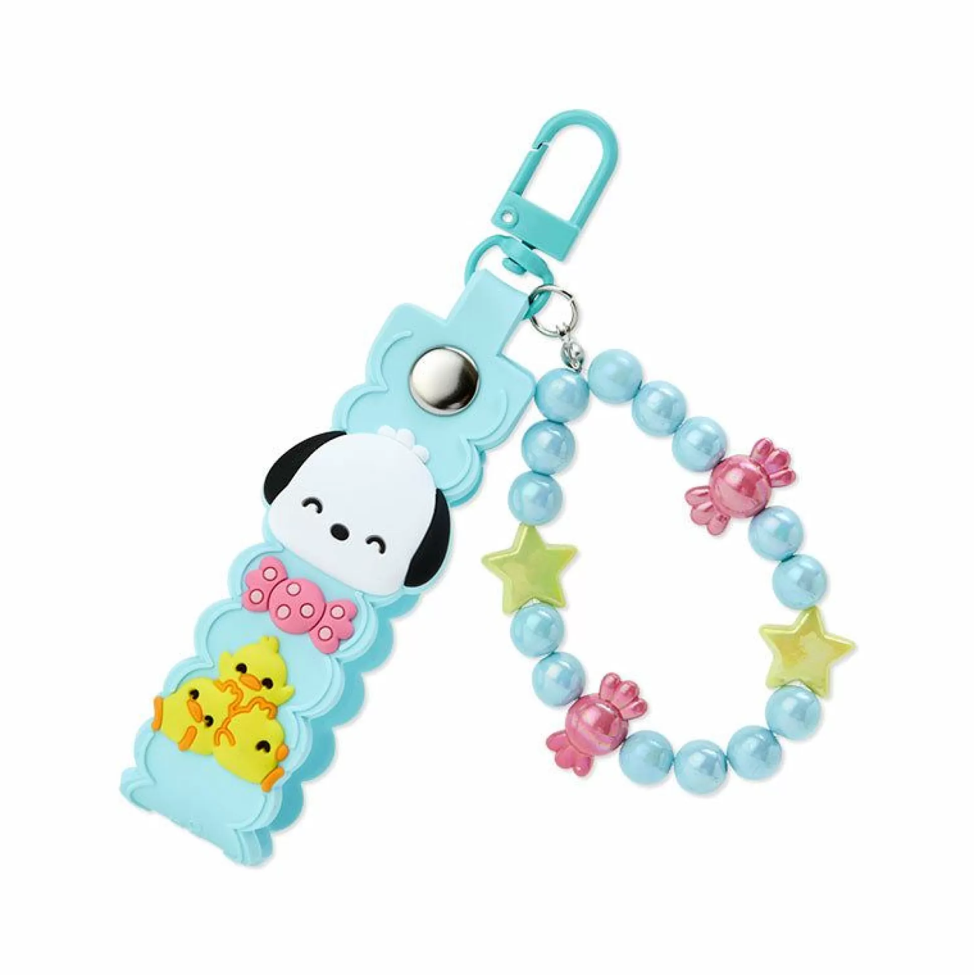 Pochacco Beaded Keychain^Japan Original New