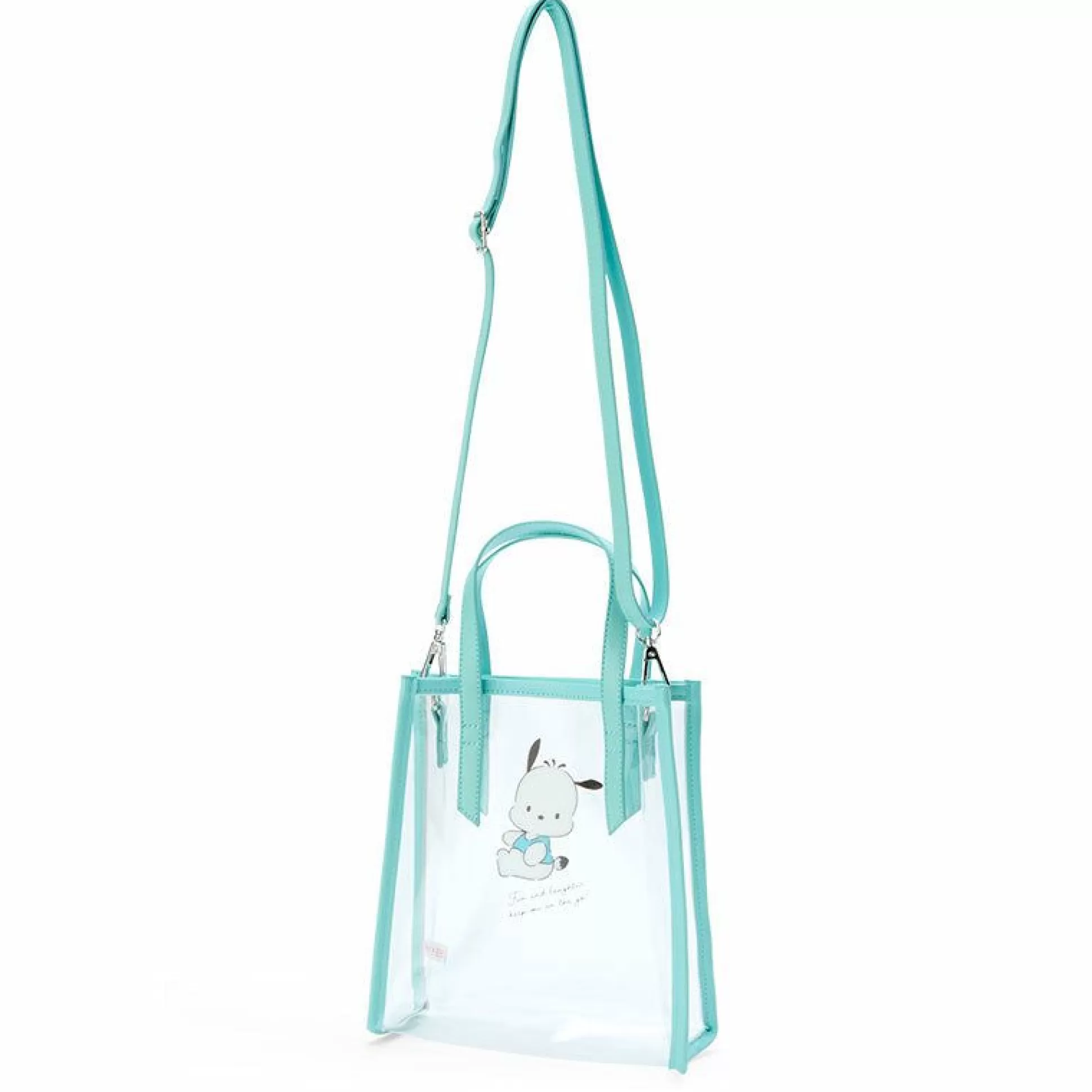 Pochacco Clear Convertible Mini Tote^Japan Original Best