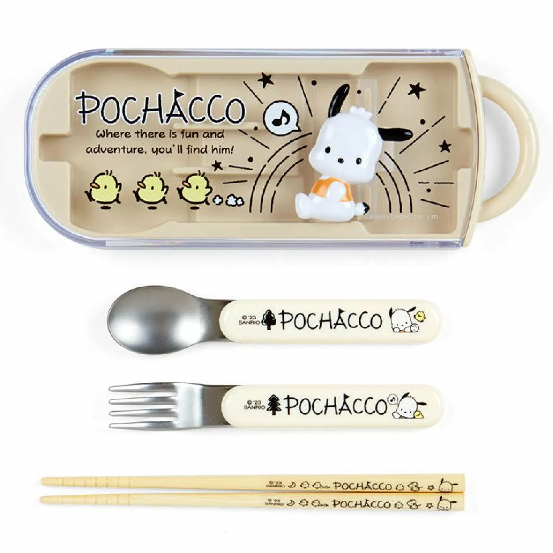 Pochacco Lunch Trio (Adventure Series)^Japan Original Sale