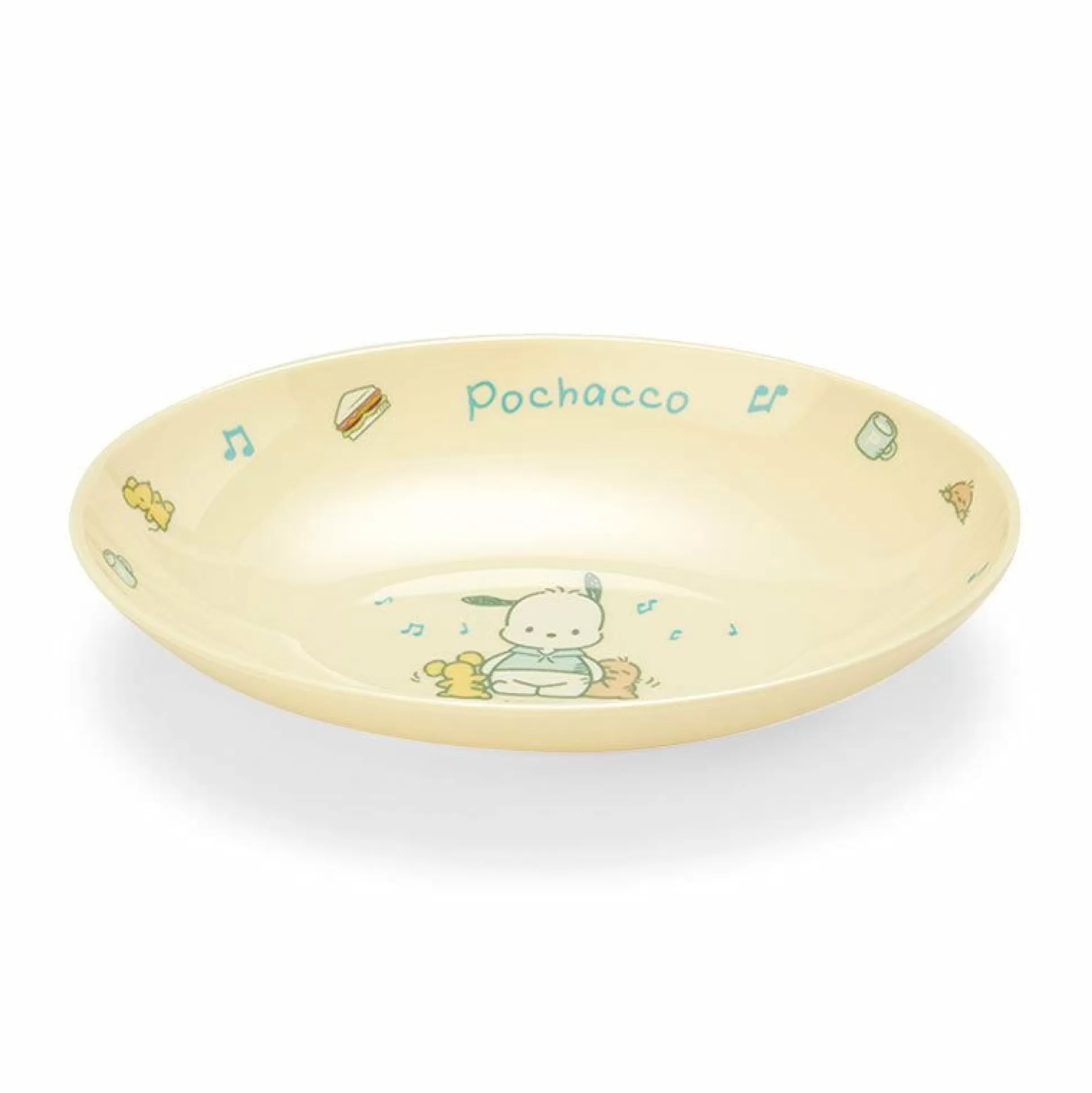 Pochacco Oval Melamine Plate^Japan Original Flash Sale