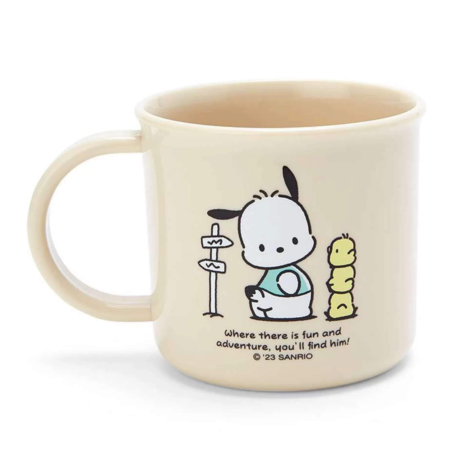 Pochacco Plastic Mug (Adventure Series)^Japan Original Best