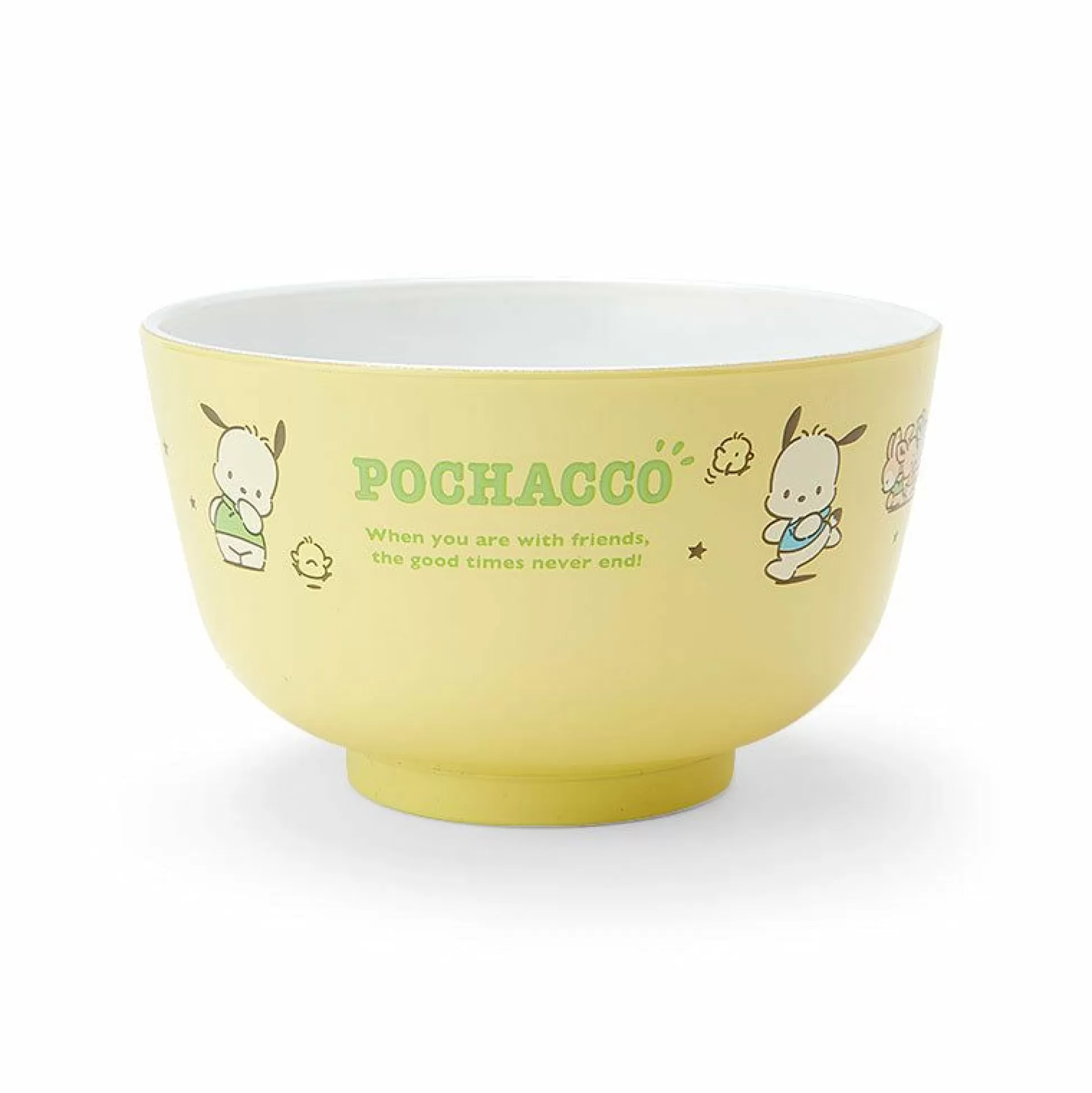 Pochacco Plastic Soup Bowl^Japan Original Cheap