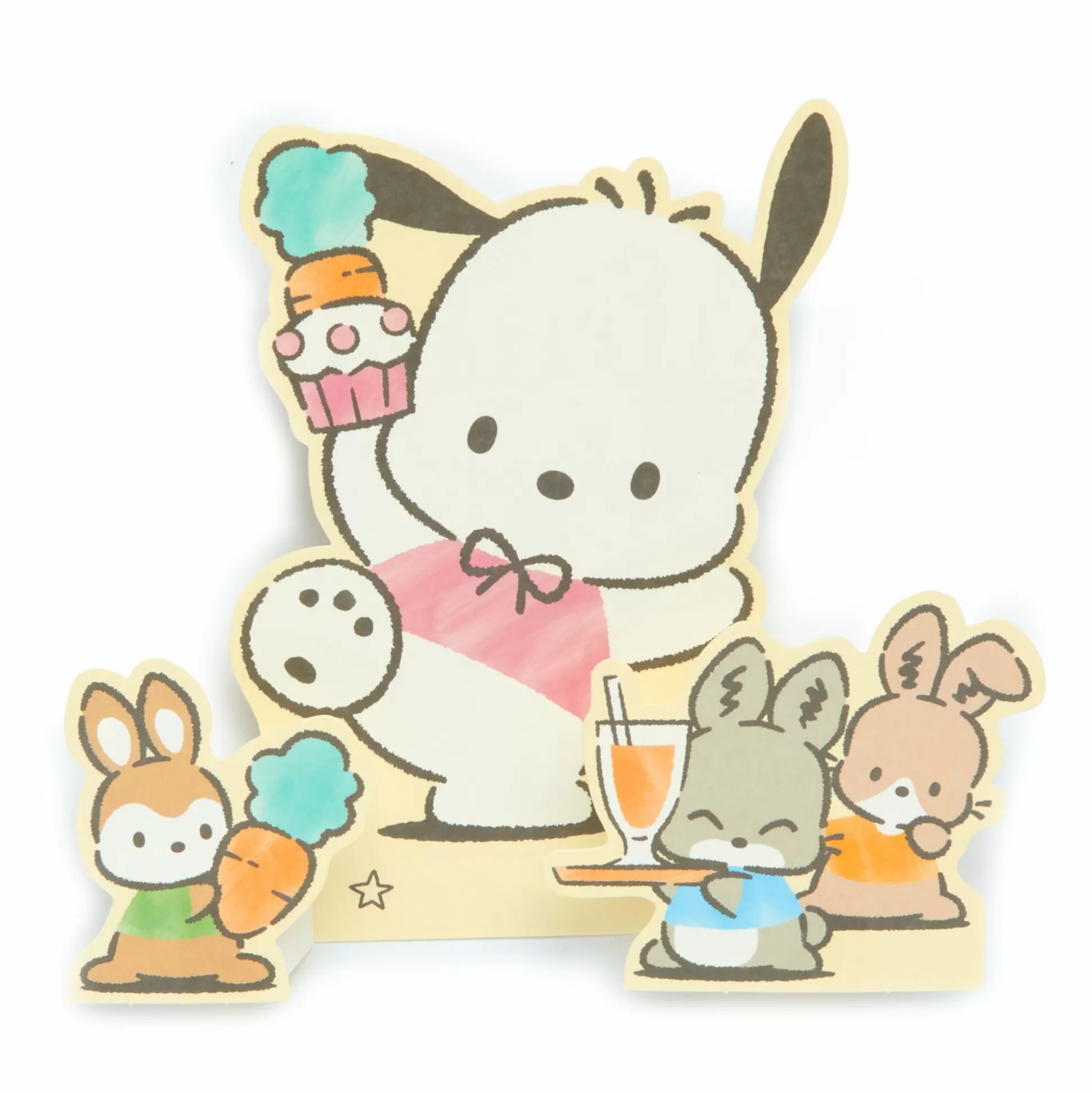 Pochacco Stickers And Greeting Card^Japan Original Cheap