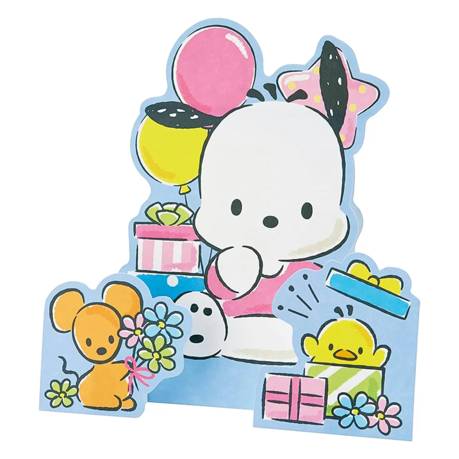 Pochacco Stickers And Greeting Card (Small Gift Series)^Japan Original Best