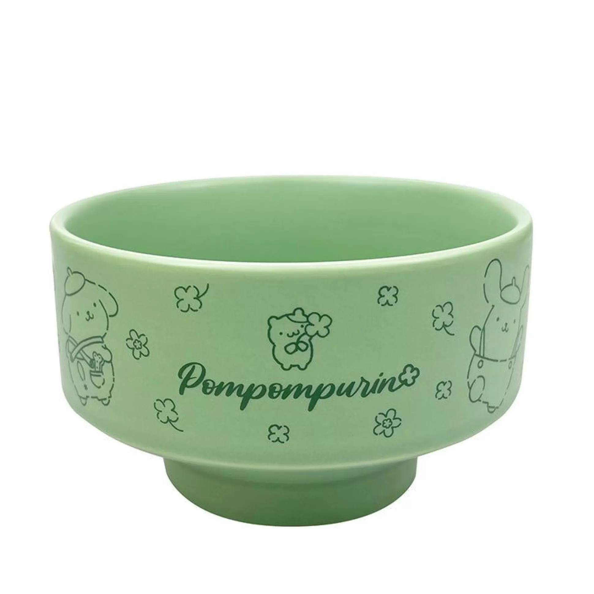 Pompompurin 2-Piece Ceramic Bowl Set (Lucky Clover Series)^Global Original Best Sale