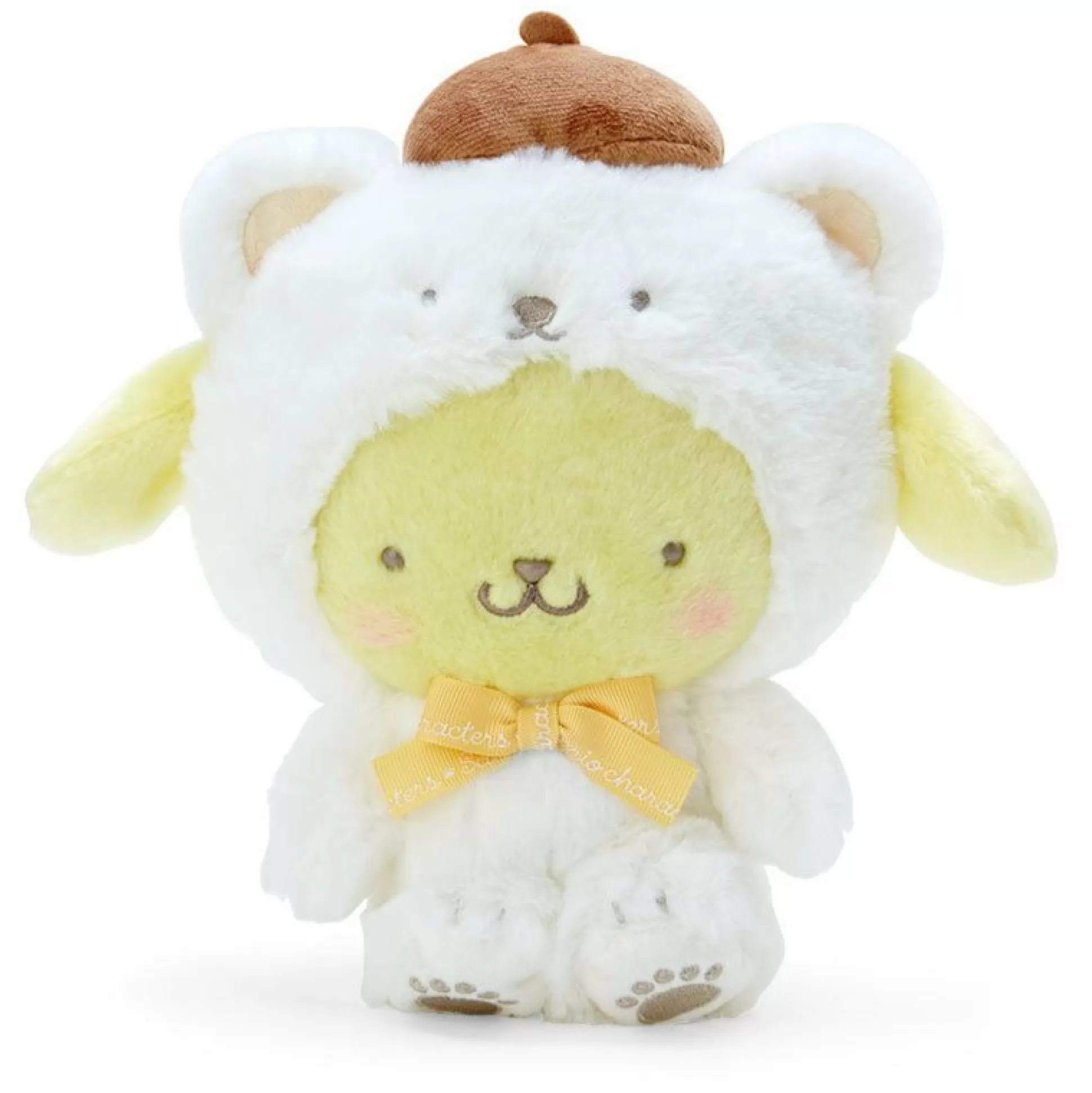 Pompompurin 8" Plush (Fluffy Polar Bear Series)^Japan Original Cheap