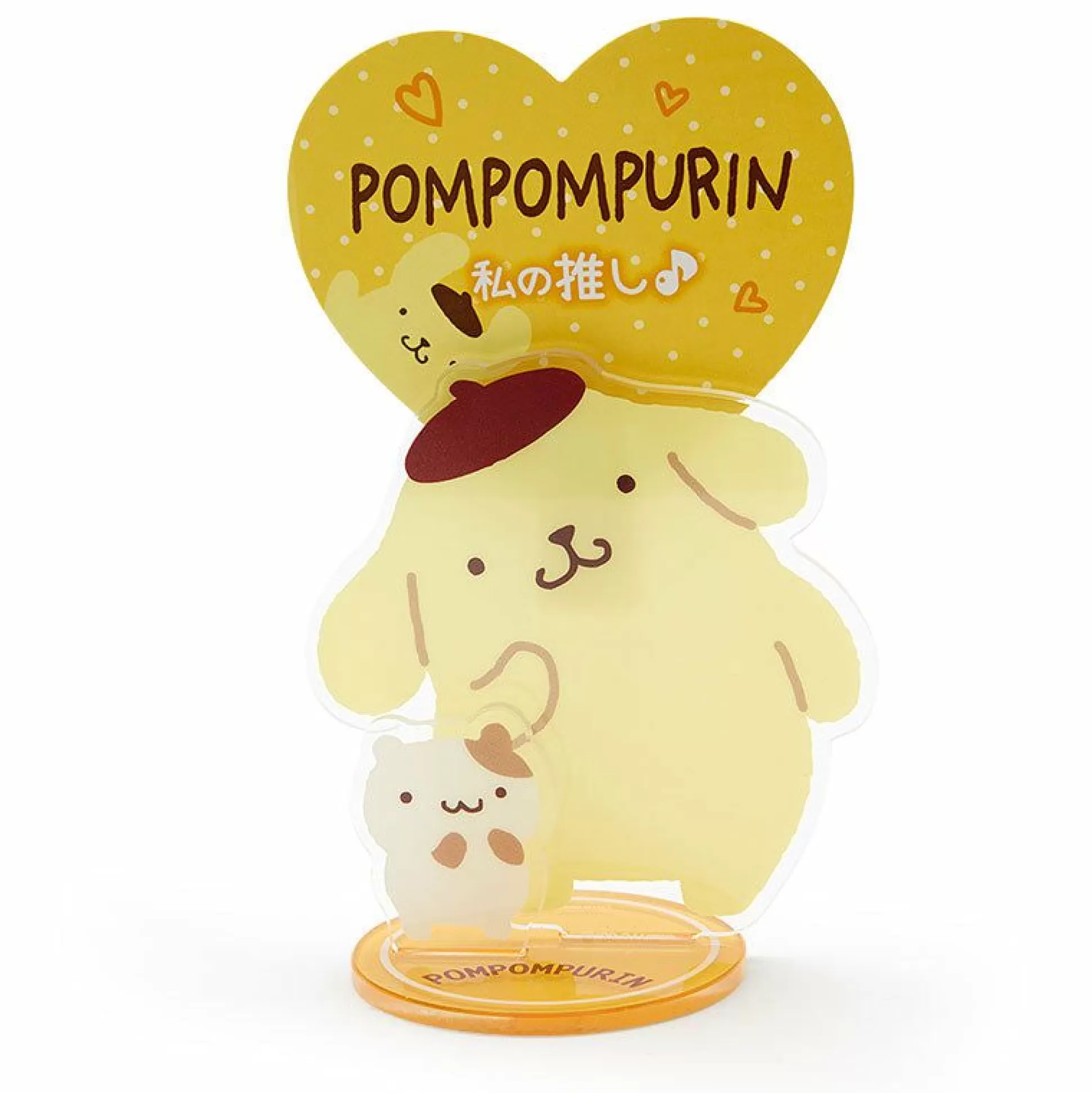 Pompompurin Acrylic Clip Stand^Japan Original Best Sale