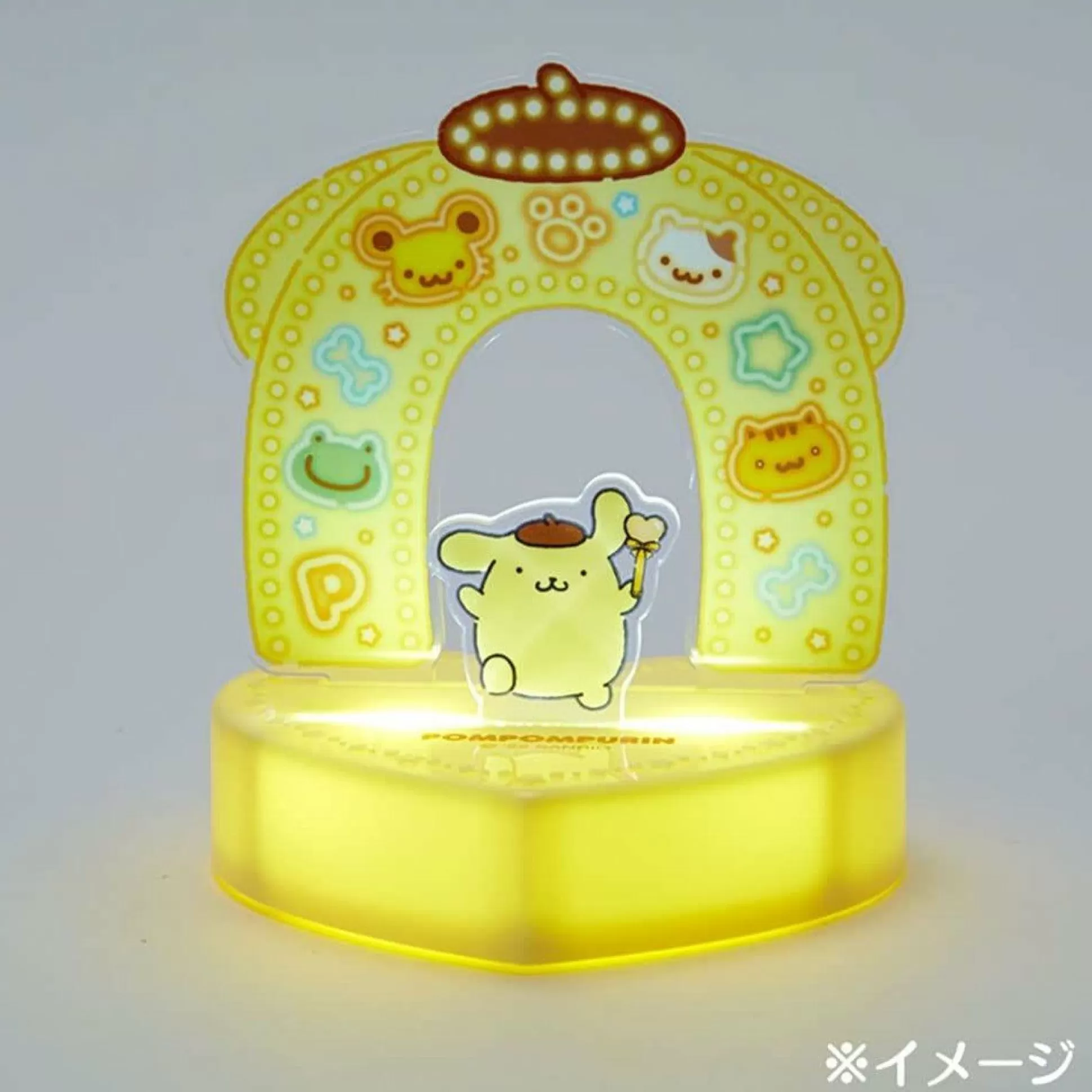 Pompompurin Acrylic Light-Up Display^Japan Original Clearance