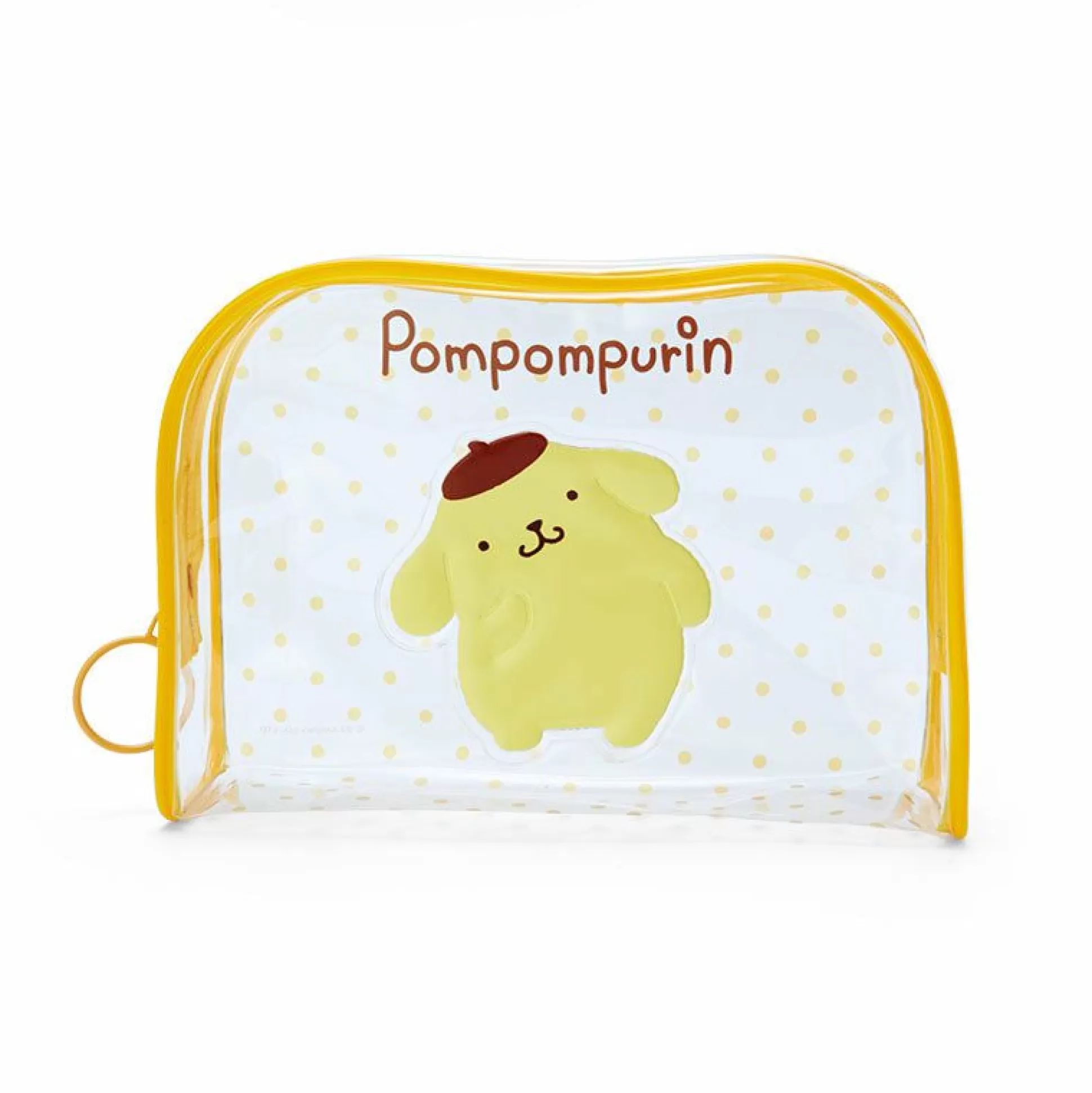 Pompompurin Clear Dots Zipper Pouch^Japan Original Shop