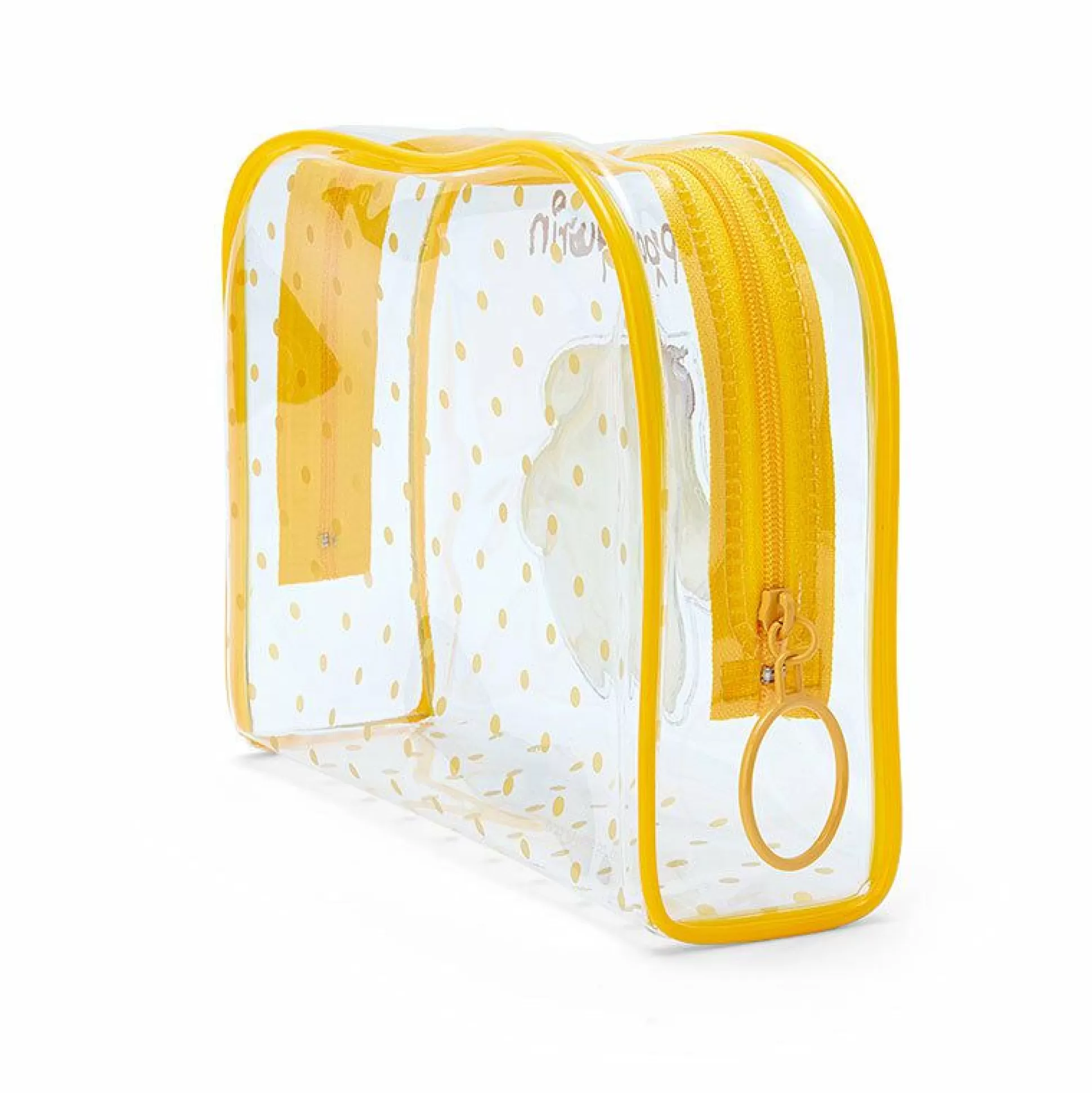 Pompompurin Clear Dots Zipper Pouch^Japan Original Shop