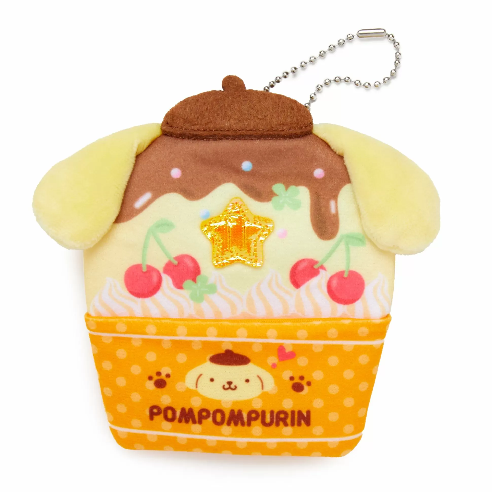 Pompompurin Cupcake Keychain (Pocket Pals Series)^Japan Original Discount