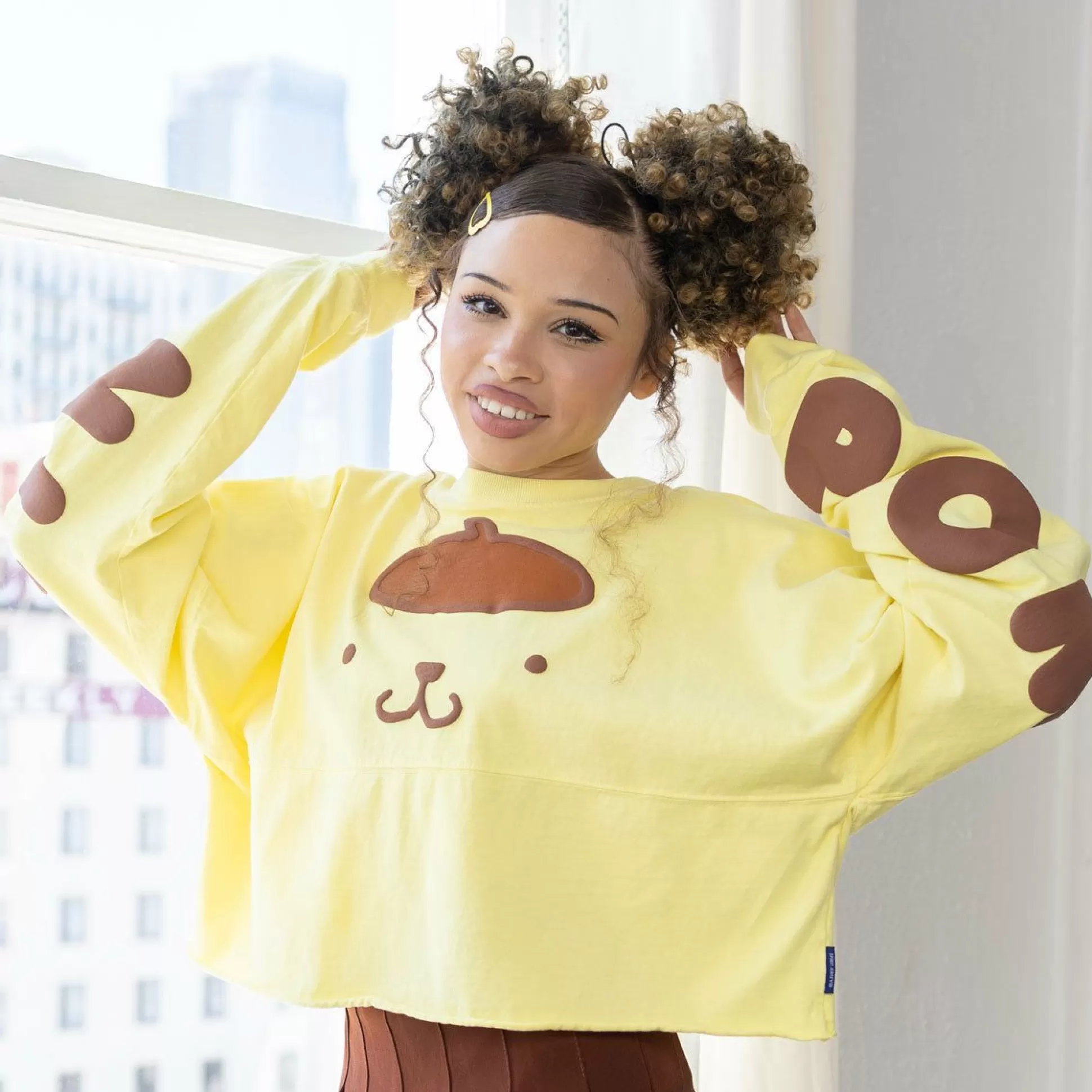 Pompompurin Cropped Spirit Jersey^JapanLA Best Sale