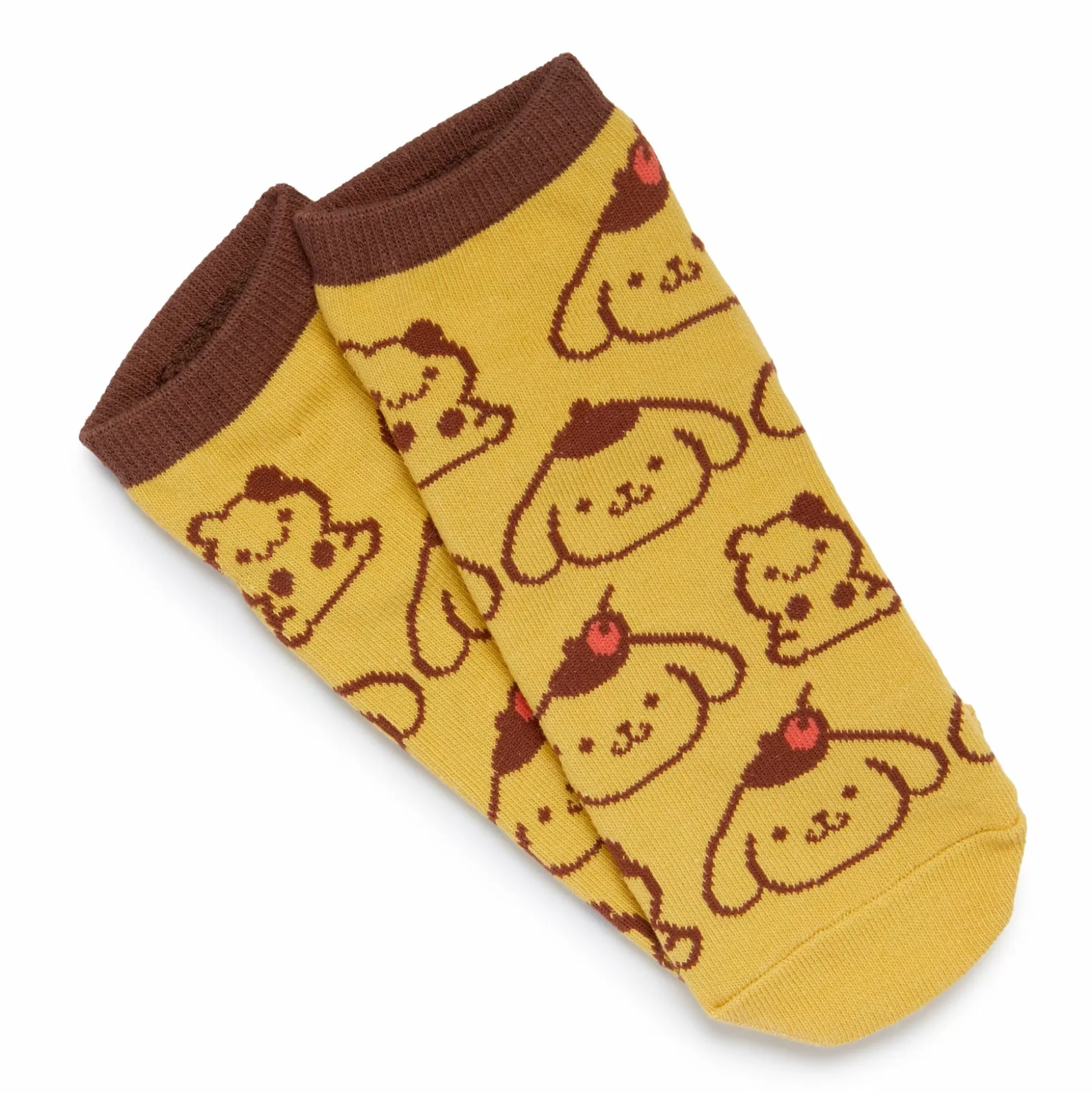 Pompompurin Low-Cut Ankle Socks (Face Friends)^NAKAJIMA CORPORATION Shop