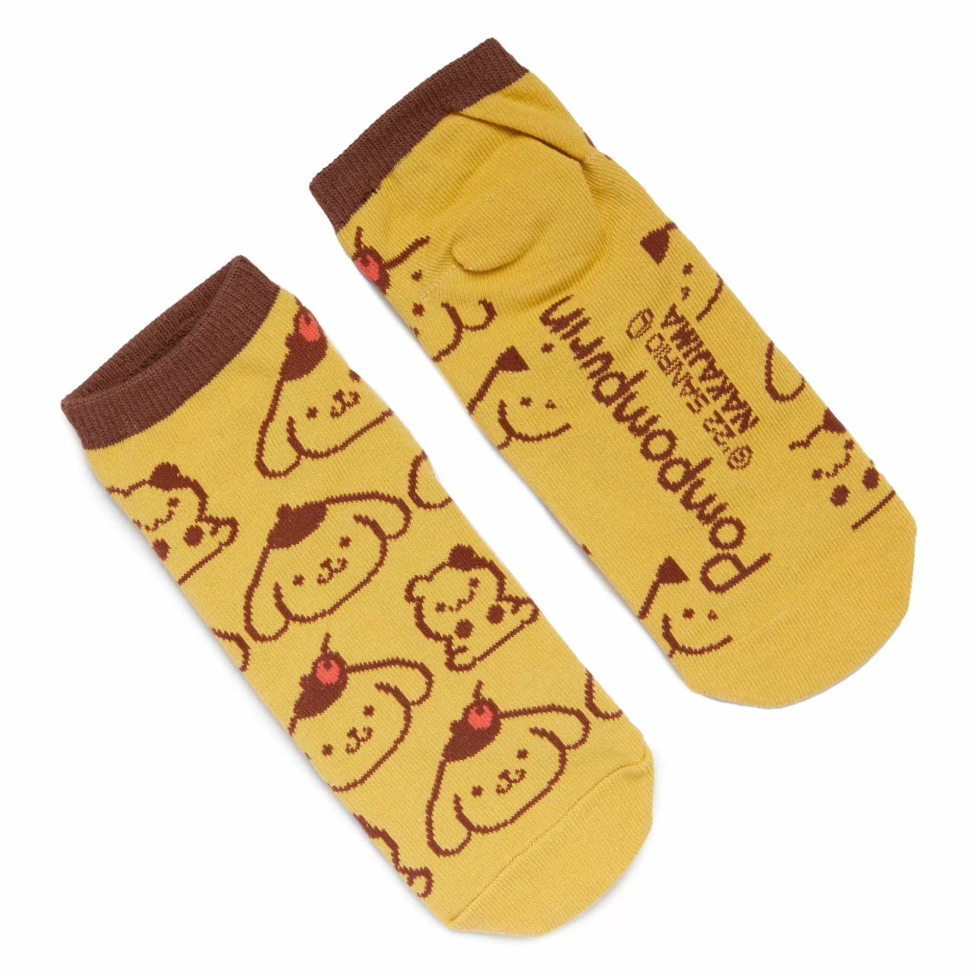 Pompompurin Low-Cut Ankle Socks (Face Friends)^NAKAJIMA CORPORATION Shop